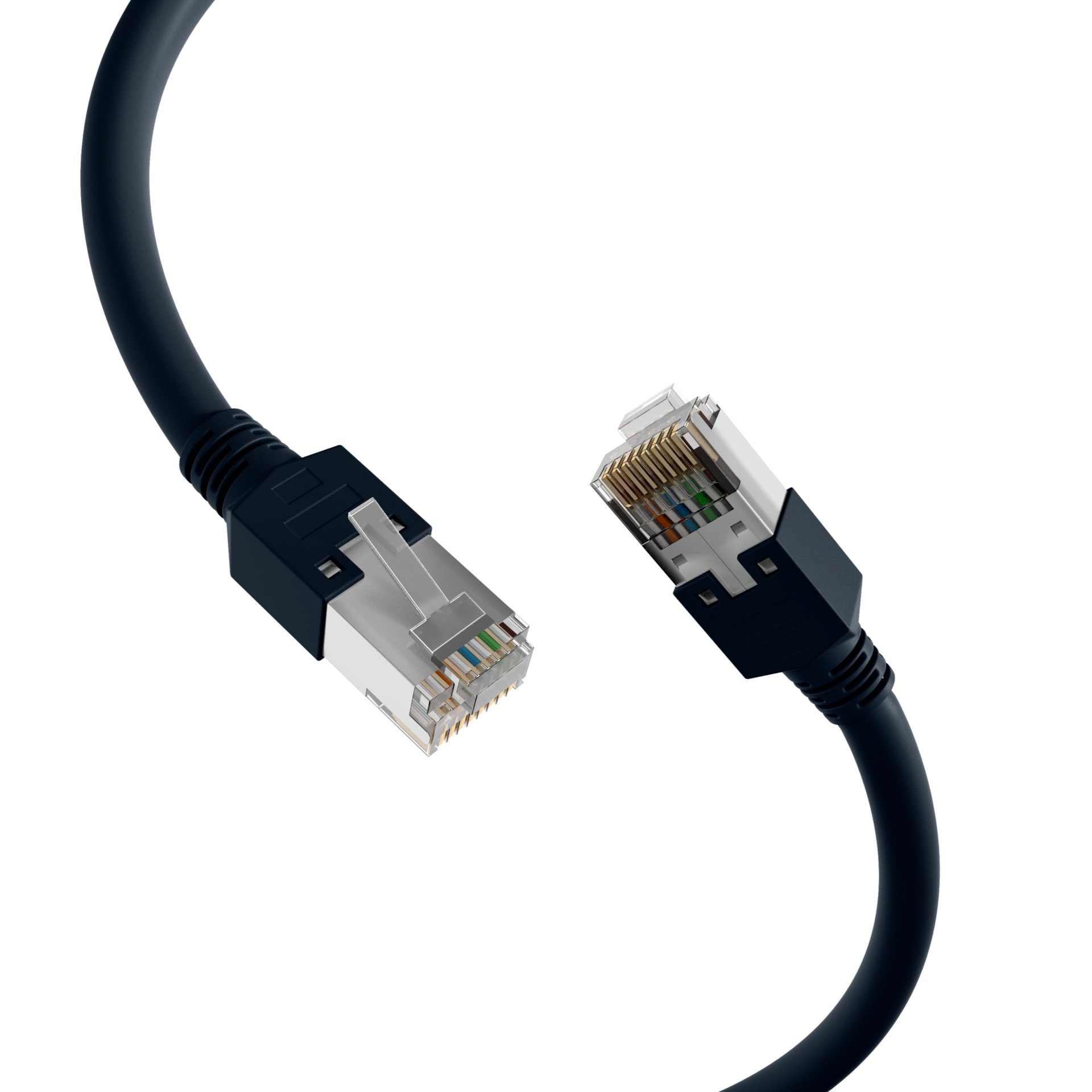 RJ45 Patchkabel Cat.5e F/UTP LSZH Draka UC300 TM11 schwarz 5m