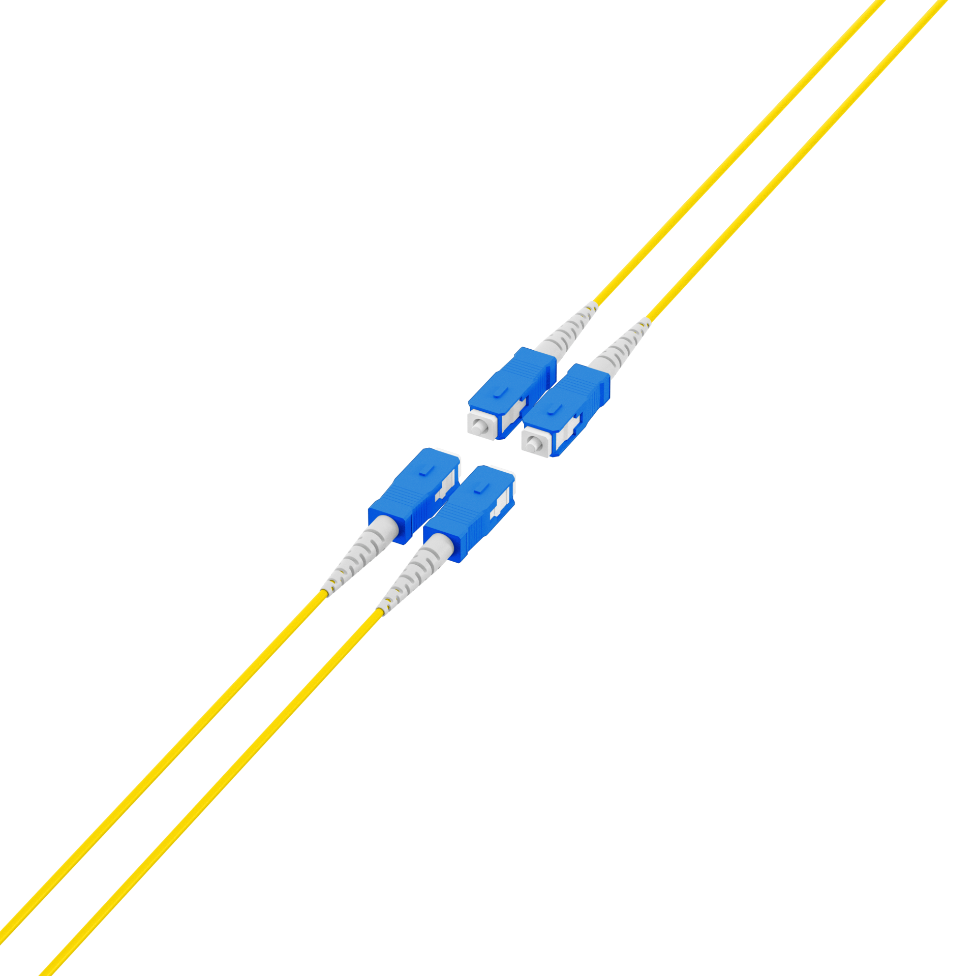 Trunk cable U-DQ(ZN)BH OS2 4E (1x4) SC-SC,40m Dca LSZH