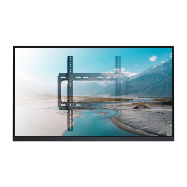 Wandhalterung für LCD TV LED 25-56" slim, fix, schwarz