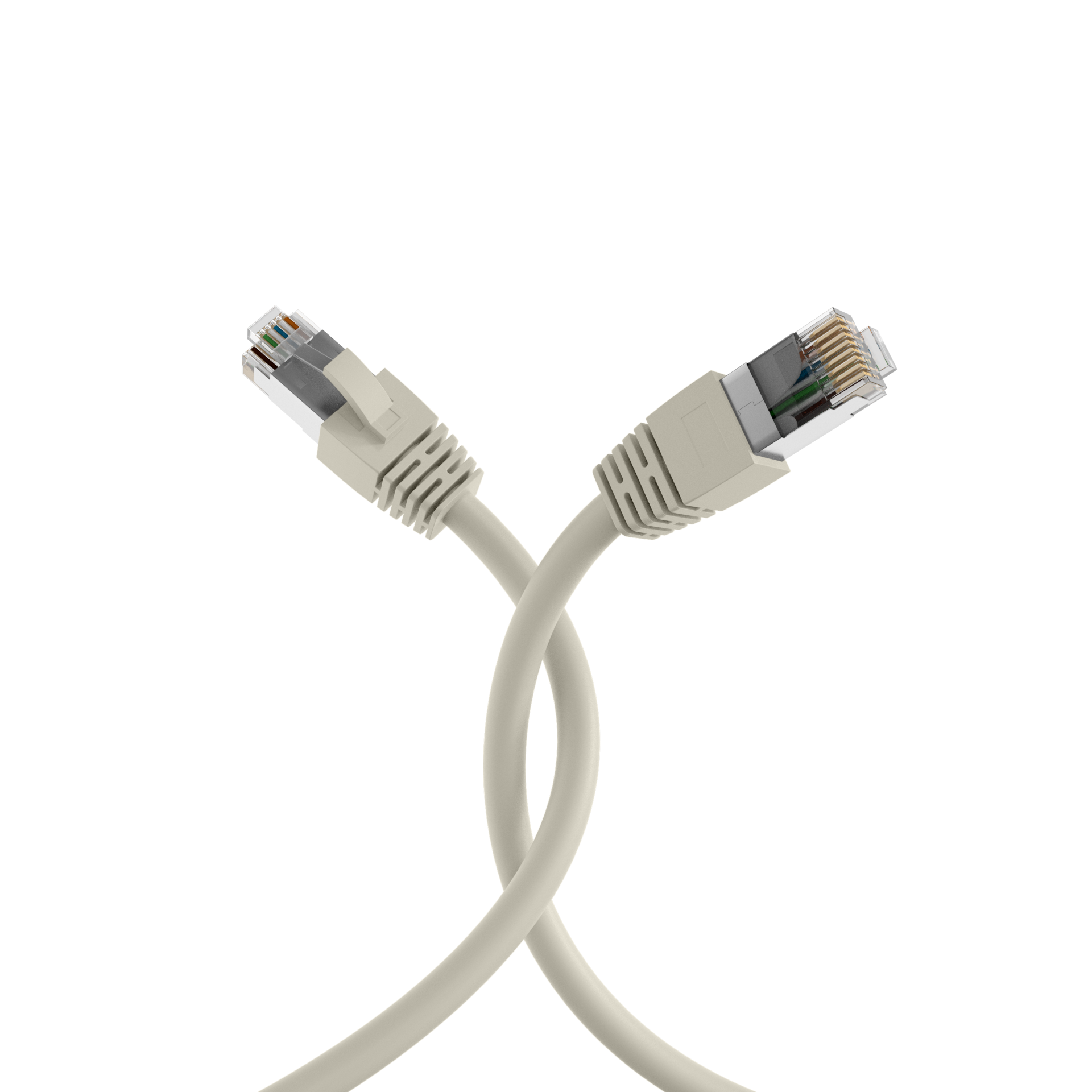 RJ45 Patchkabel Cat.8.1 S/FTP LSZH BC grau 5m