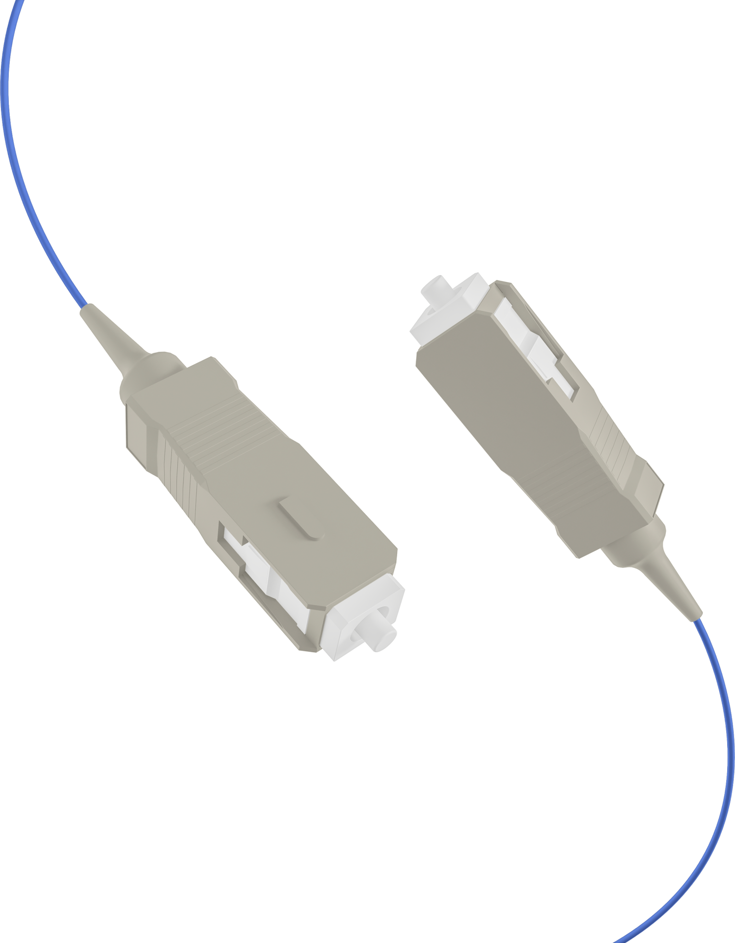 Faserpigtail SC OM1 -Blau 2m - 1 Stück