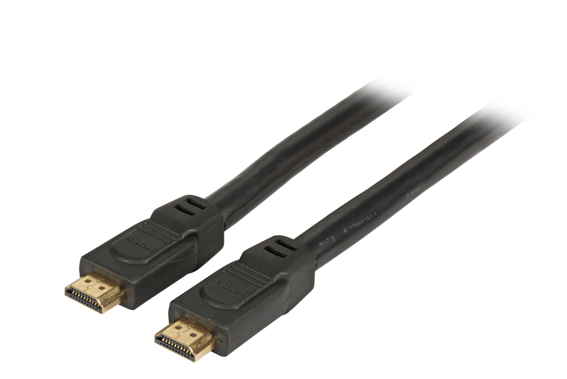 High Speed HDMI Cable with Ethernet, 4K60Hz, A-A M-M, 5m, black