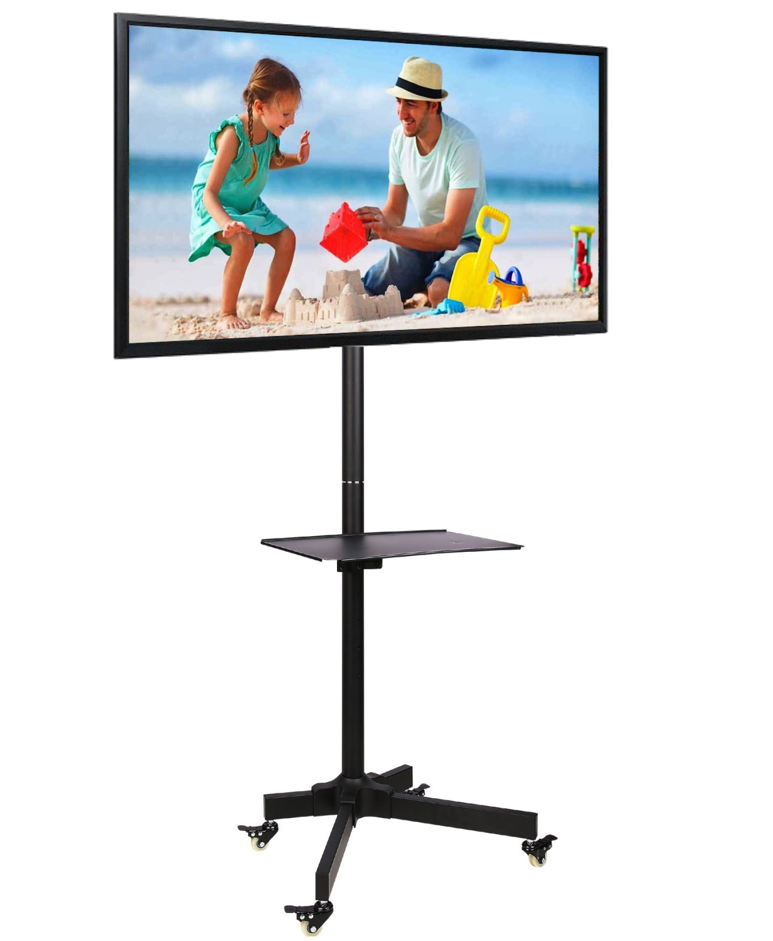 TV LED/LCD Wagen für LCD LED TV 23-55", mit Ablage