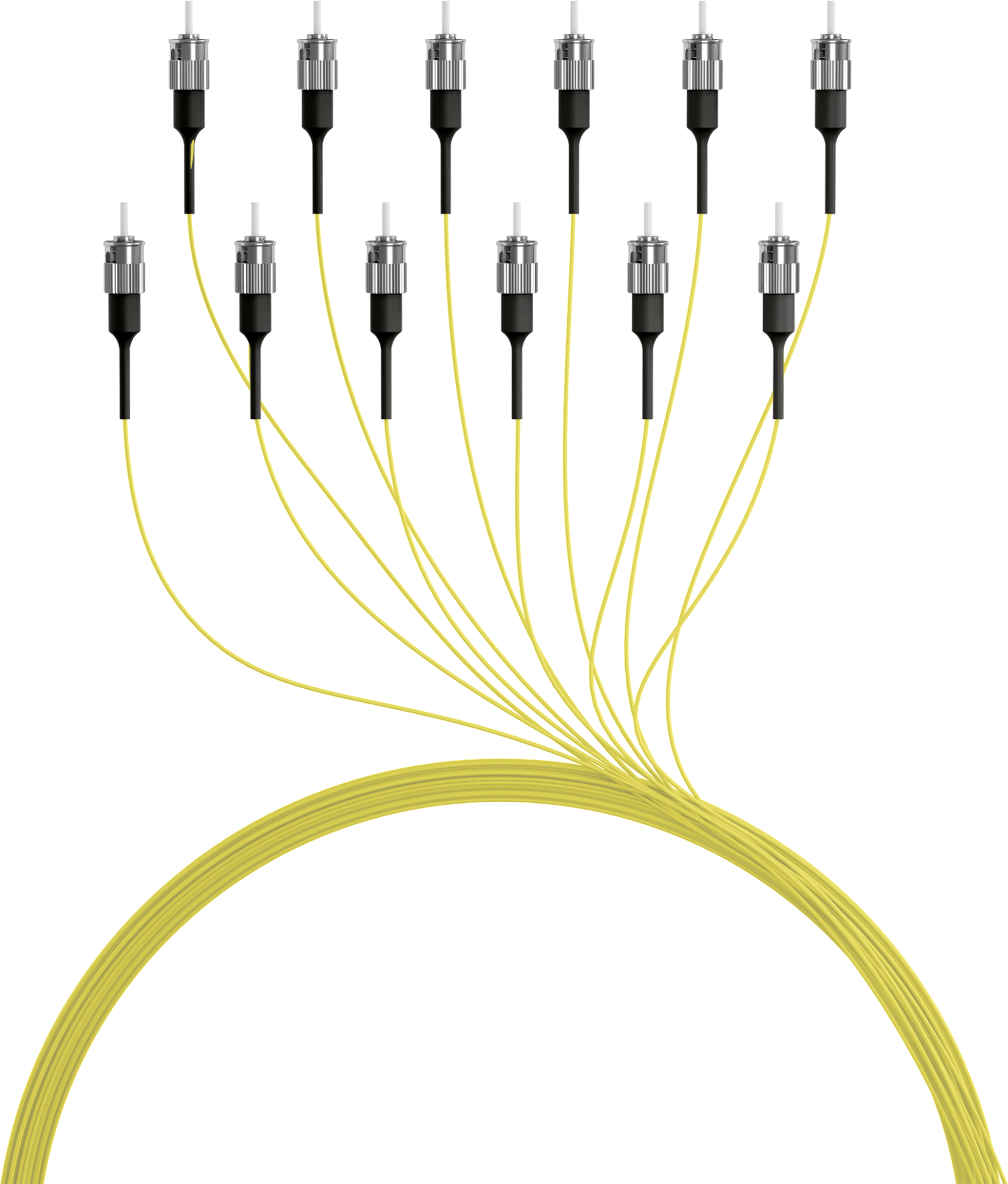 Faserpigtail FC OS2 G652D-Gelb 2m - 1 Stück