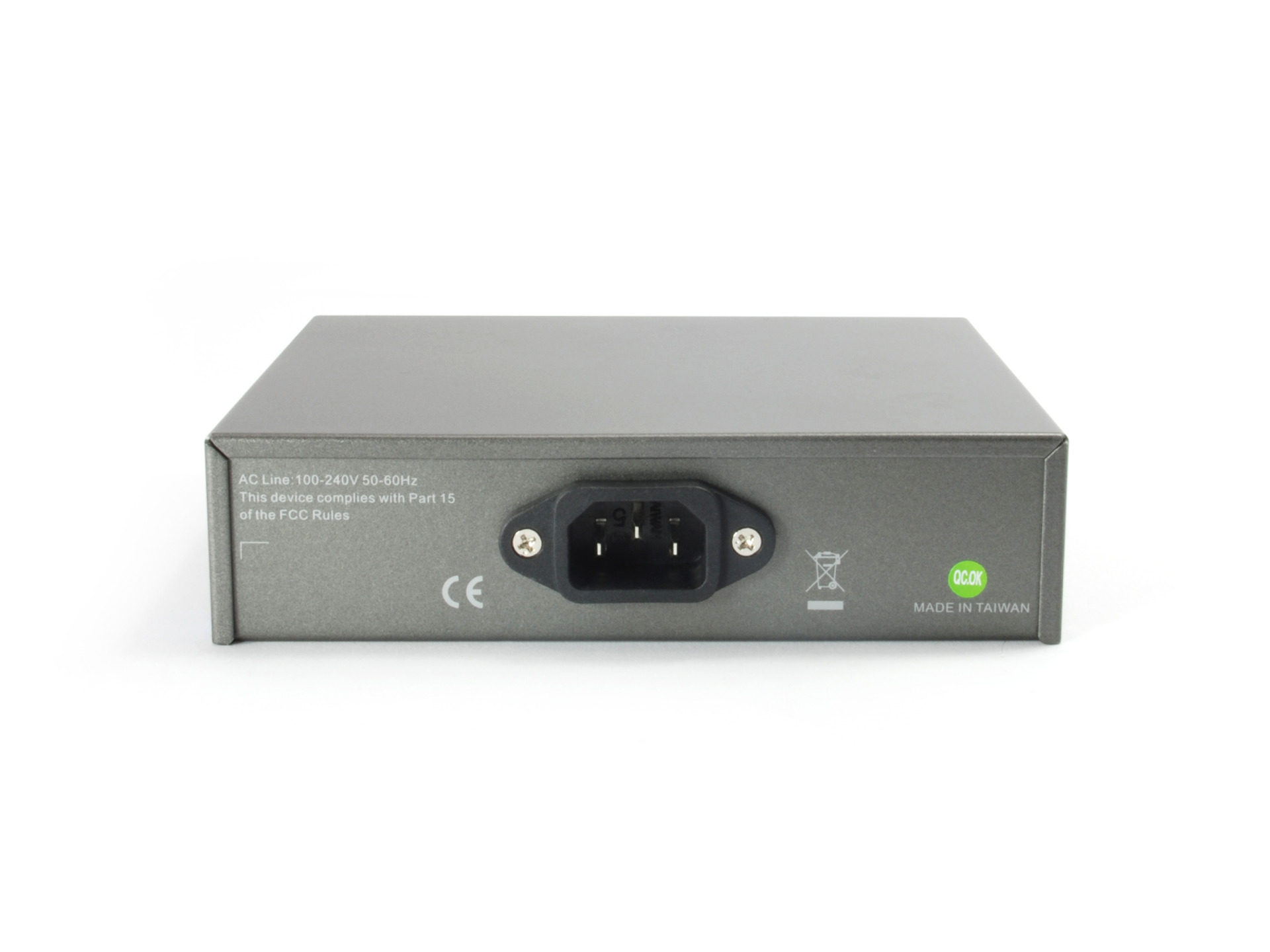 Media Konverter + PoE Injektor 10/100TX+PoE / 100FX SC MM 2km