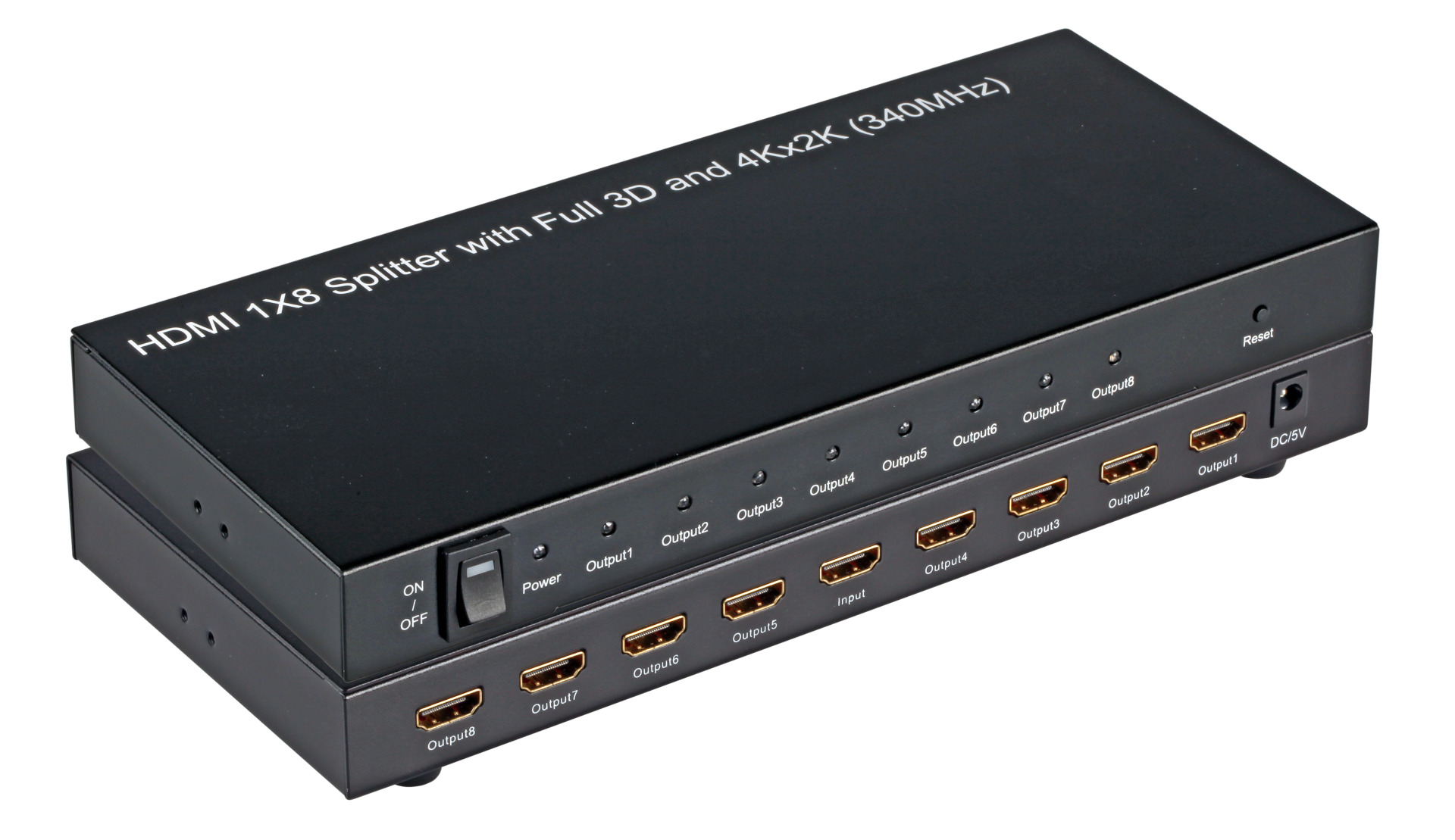 HDMI Splitter 8-Port support 4Kx2K, HDCP