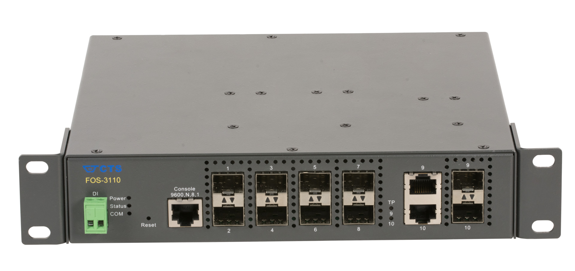 10 Port Gigabit L2 Management Switch,8 x 100/1000 SFP, 2 x Combo RJ45/SFP