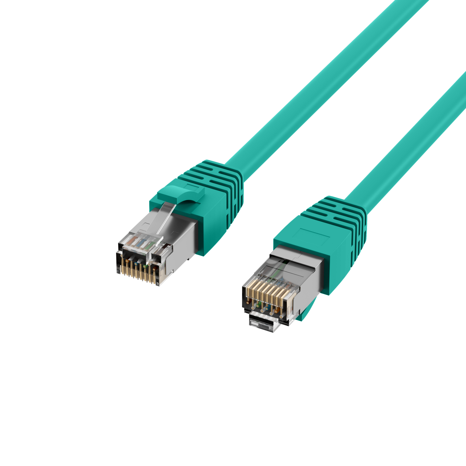 RJ45 Patchkabel Cat.8.1 S/FTP LSZH BC grün 10m