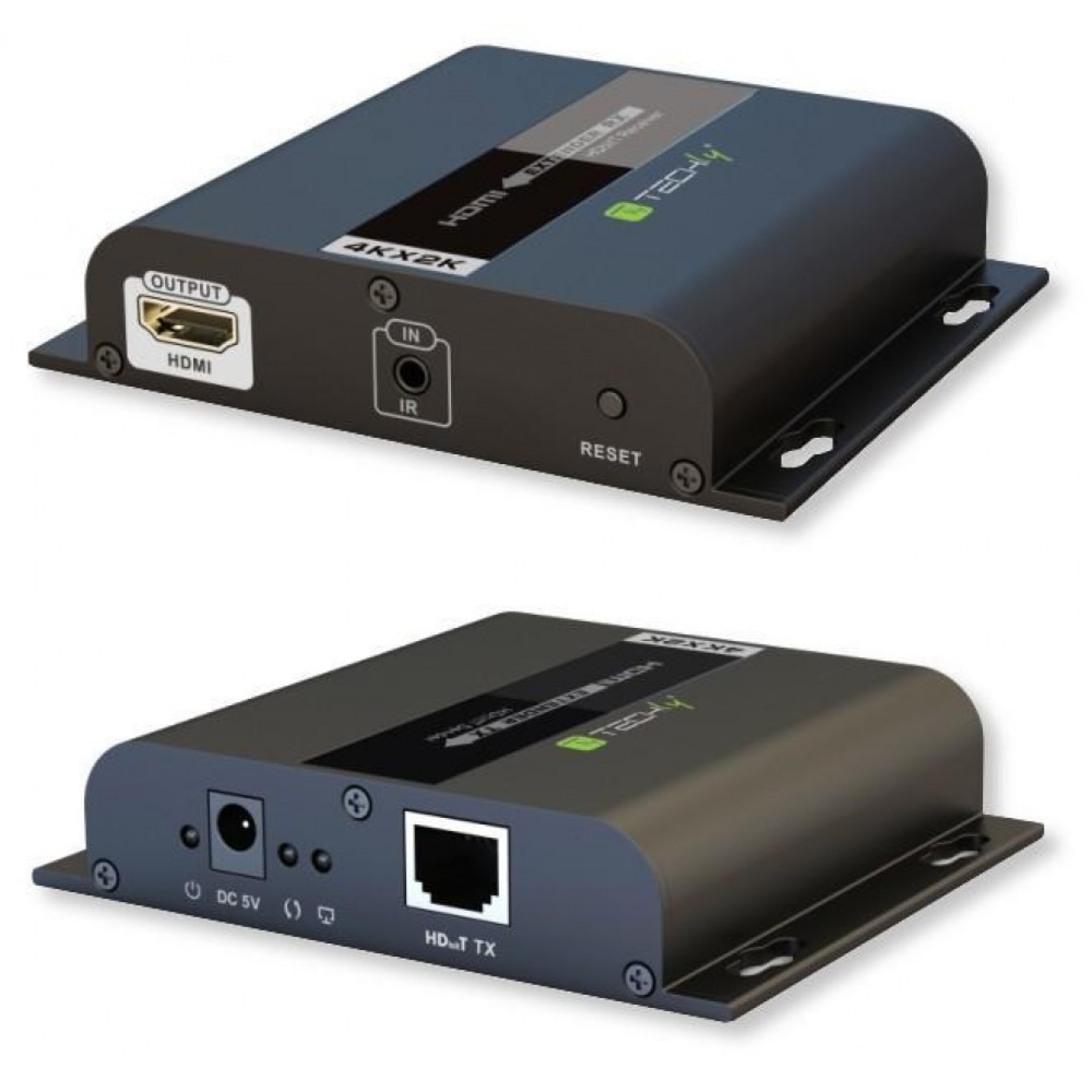 HDbitT 4K HDMI Extender Sender/Empfänger, over IP mit IR, 120m