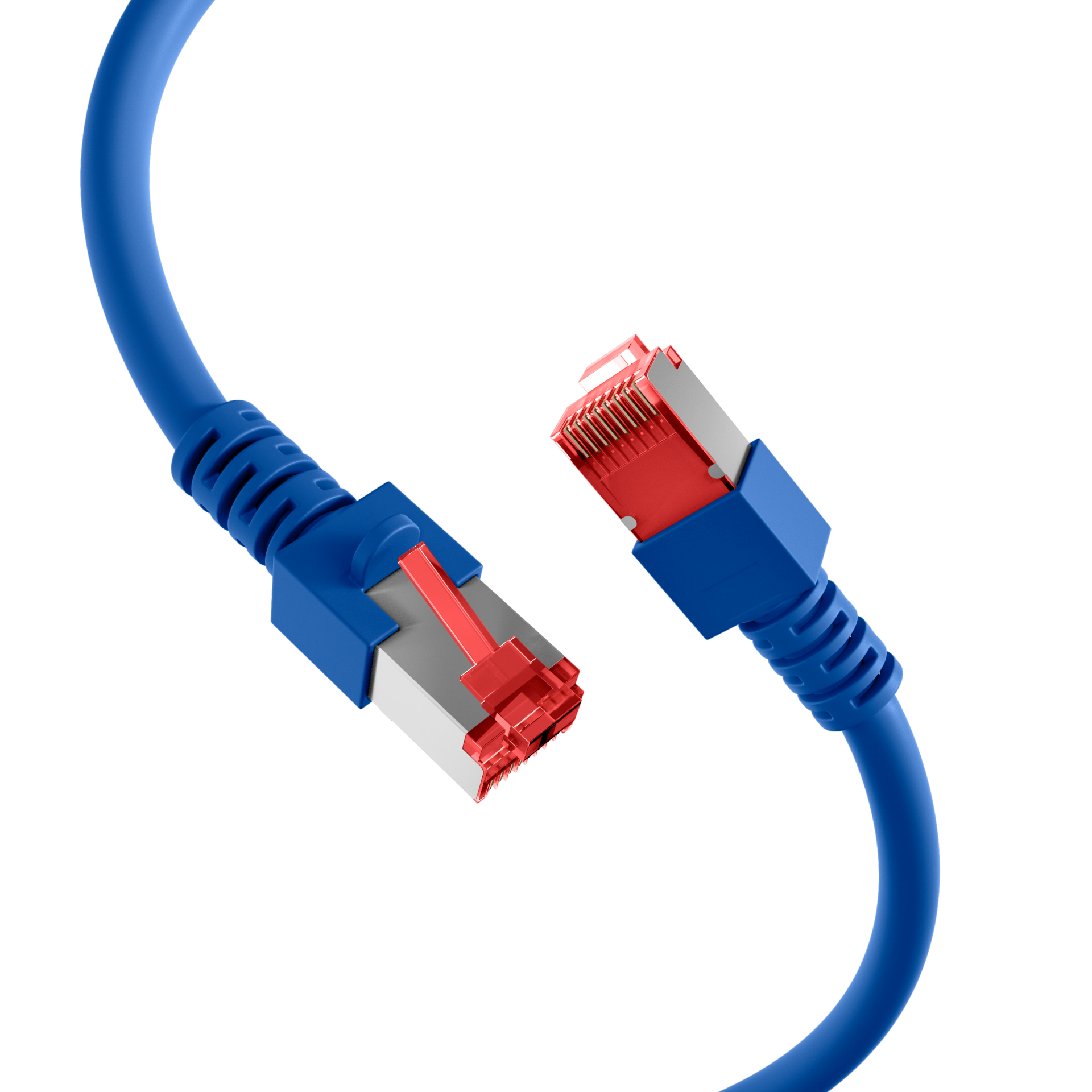 RJ45 Patch Cord Cat.6 S/FTP LSZH blue 0,25m