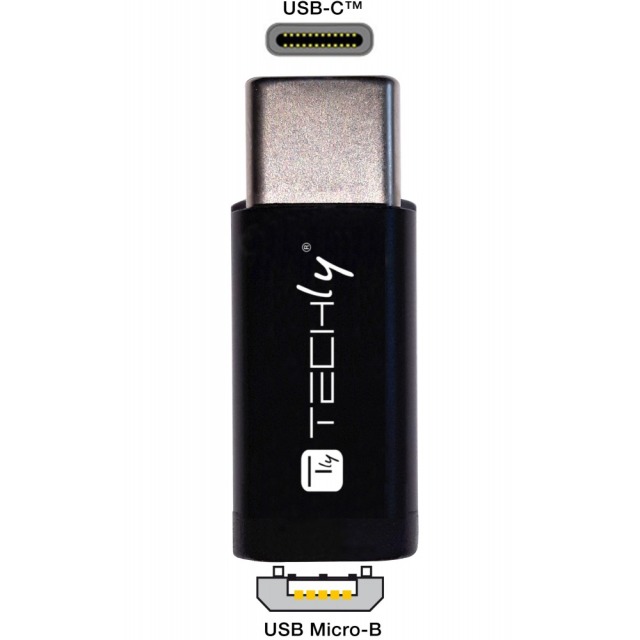 Adapter USB-C M auf Micro USB F 480Mbps