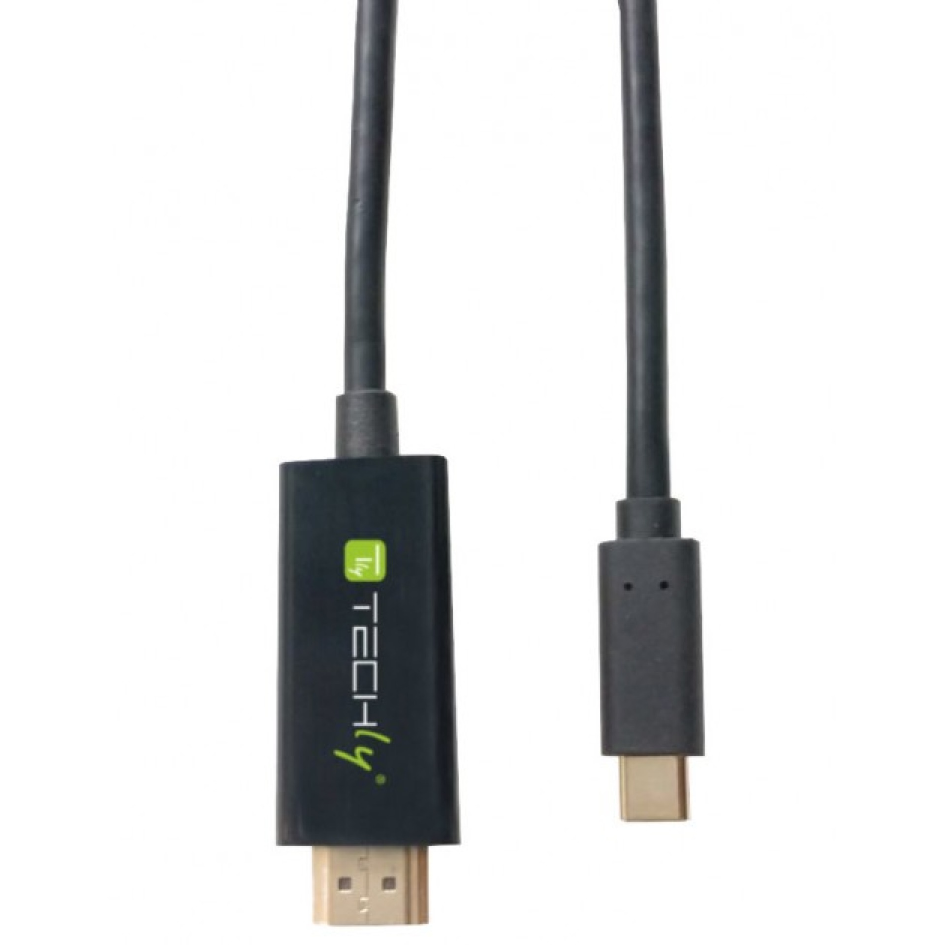 USB Typ-C zu HDMI Alternate Kabel, 4K, 2m, schwarz