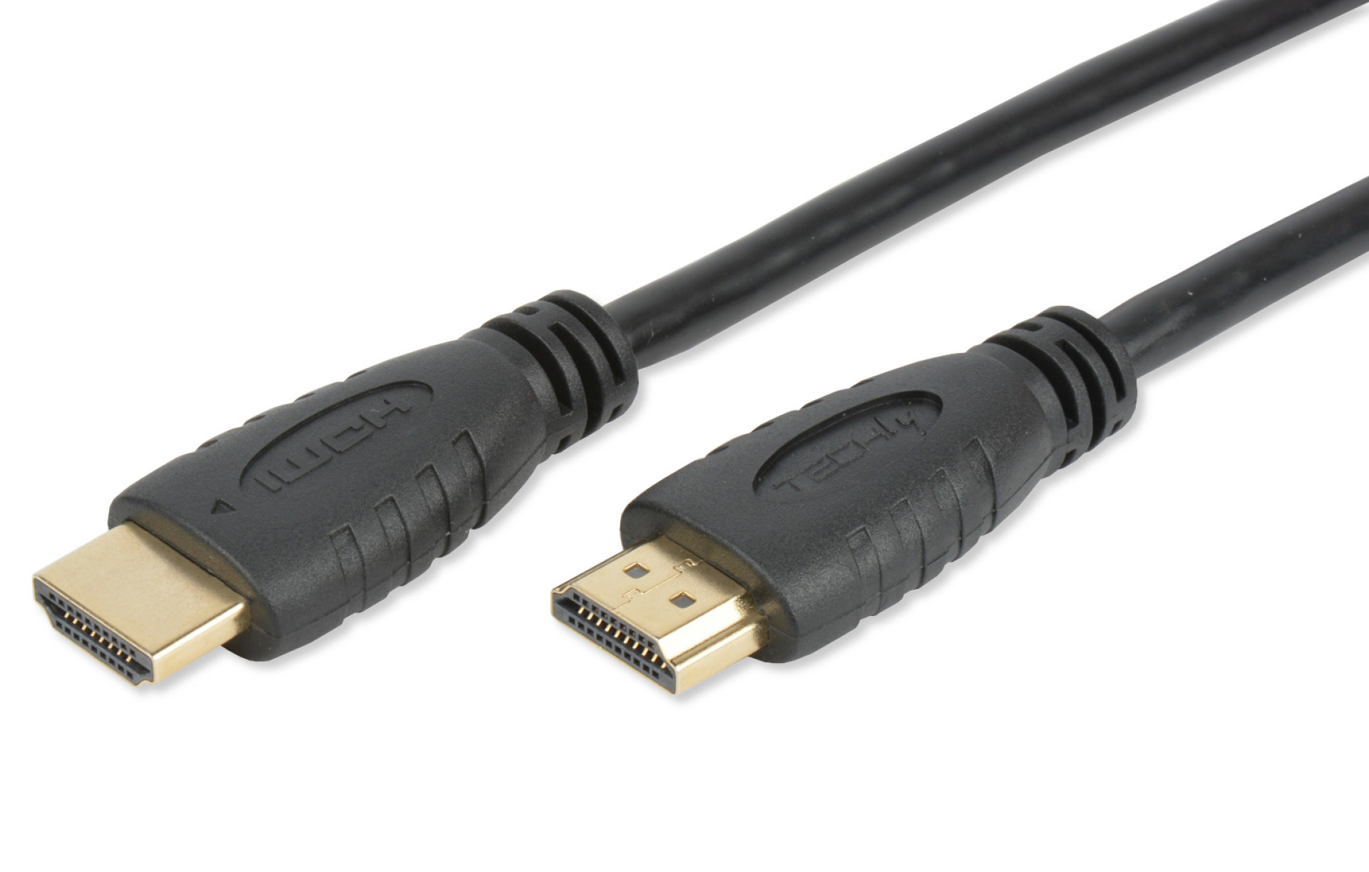 HDMI 4K 60Hz High Speed Anschlusskabel mit Ethernet, schwarz, 6 m
