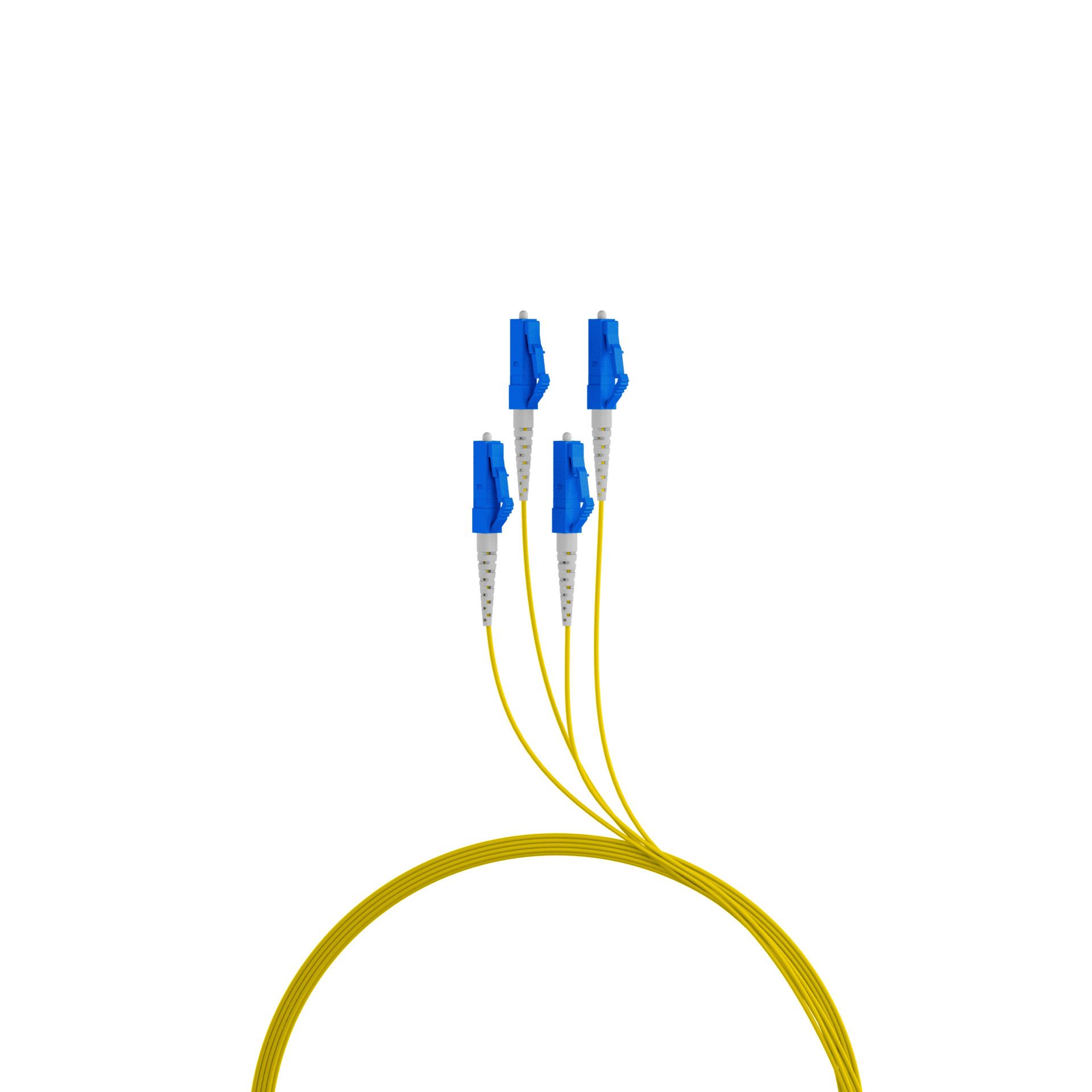 Trunk cable U-DQ(ZN)BH OS2 4E (1x4) LC-LC,20m Dca LSZH G675A1