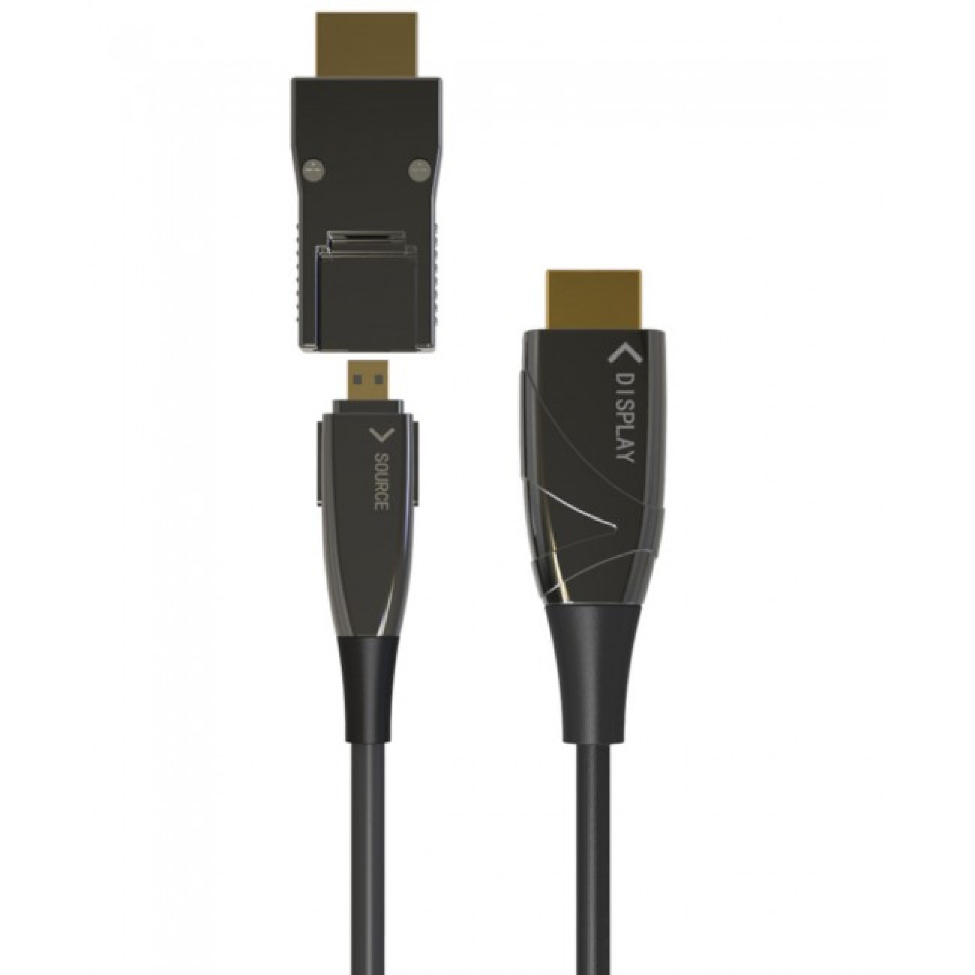 Micro HDMI 4K 60Hz AOC LWL Kabel 20m