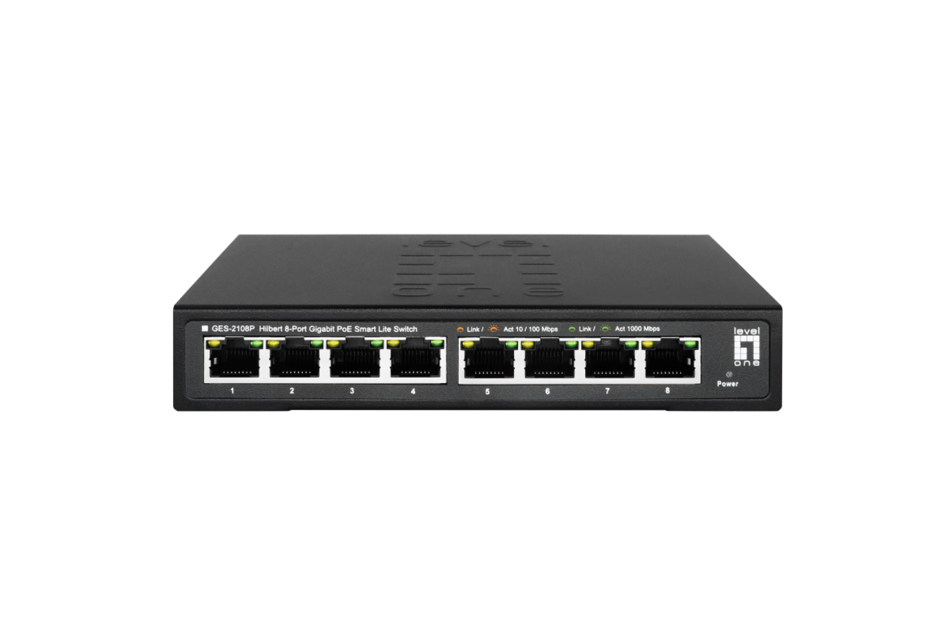 Hilbert 8-Port Gigabit PoE Smart Lite Switch,802.3at/af PoE