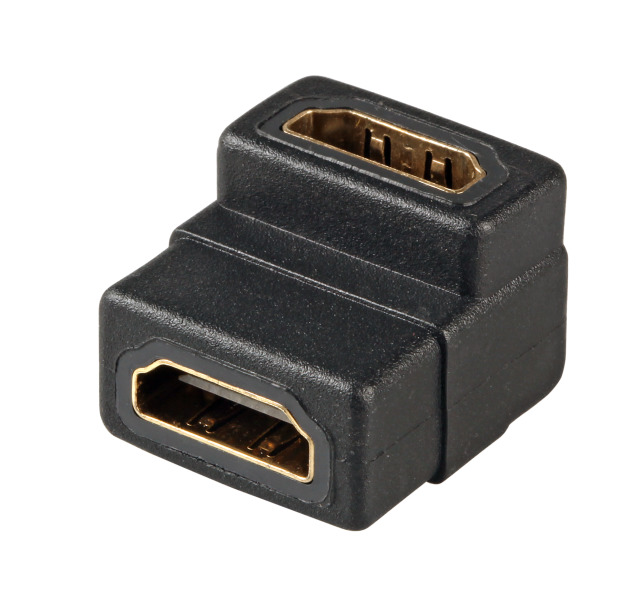 HDMI™ Adapter,Typ A Bu. auf Typ A Bu.gewink.