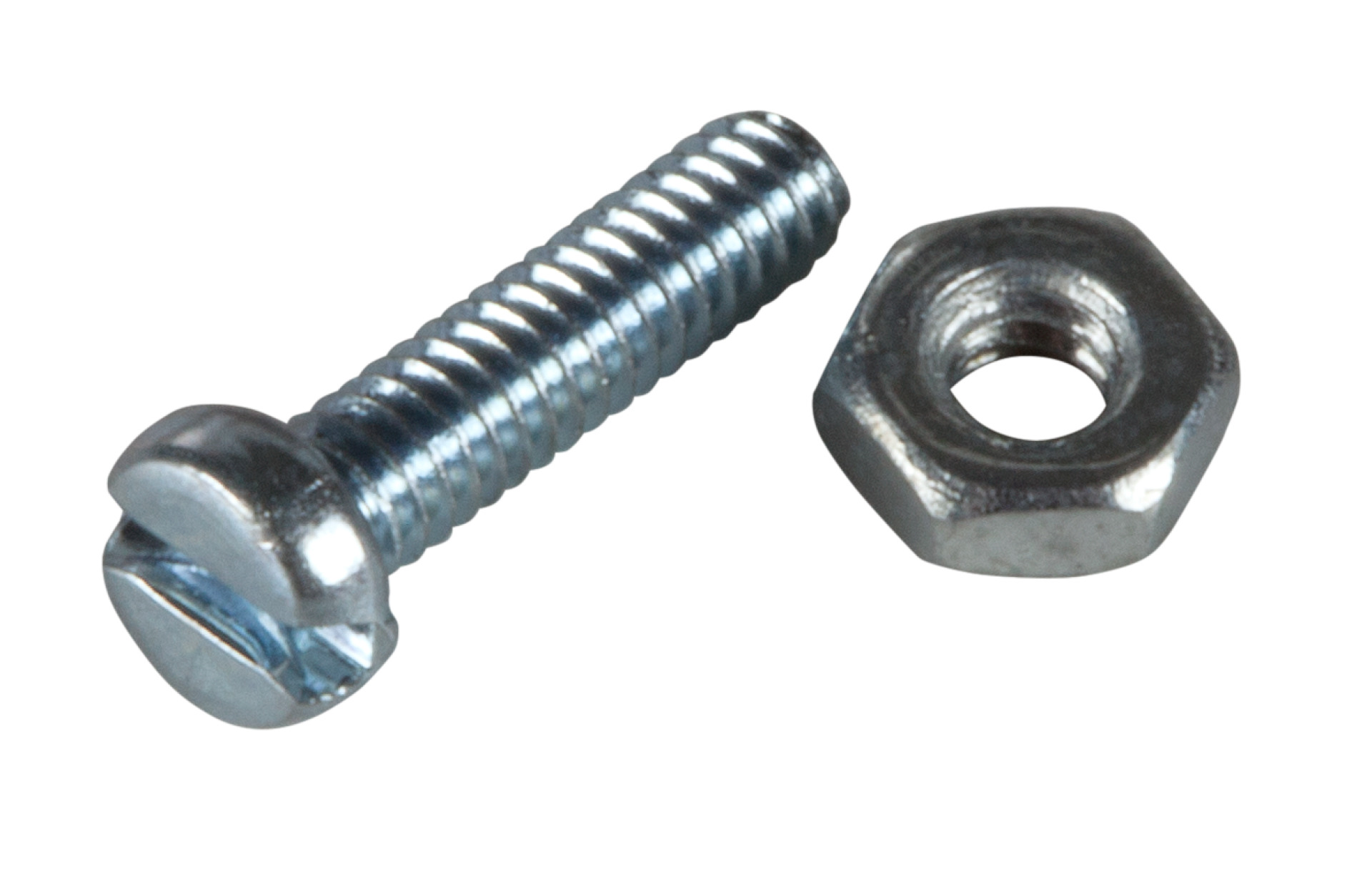 Screw, tinned with nut M2x8,PU 200