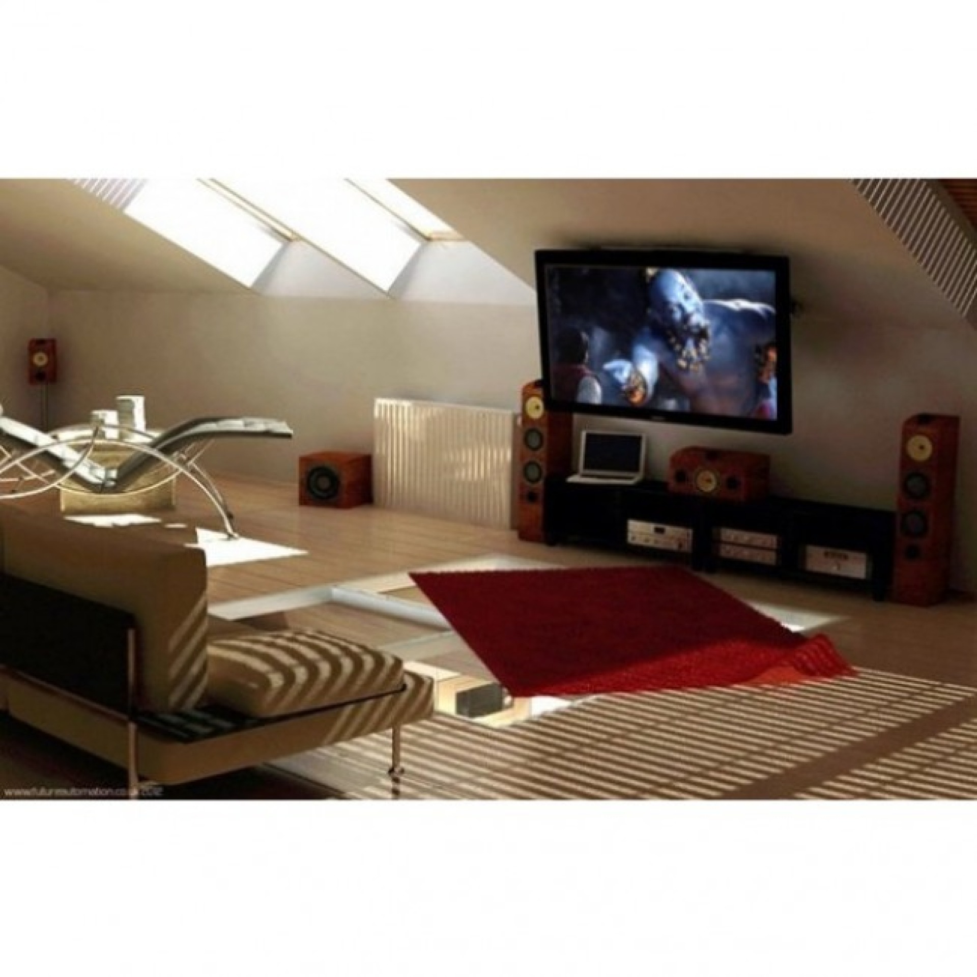 Fold-Up Retractable Ceiling Mount for TV LED/LCD 17"-37" Black