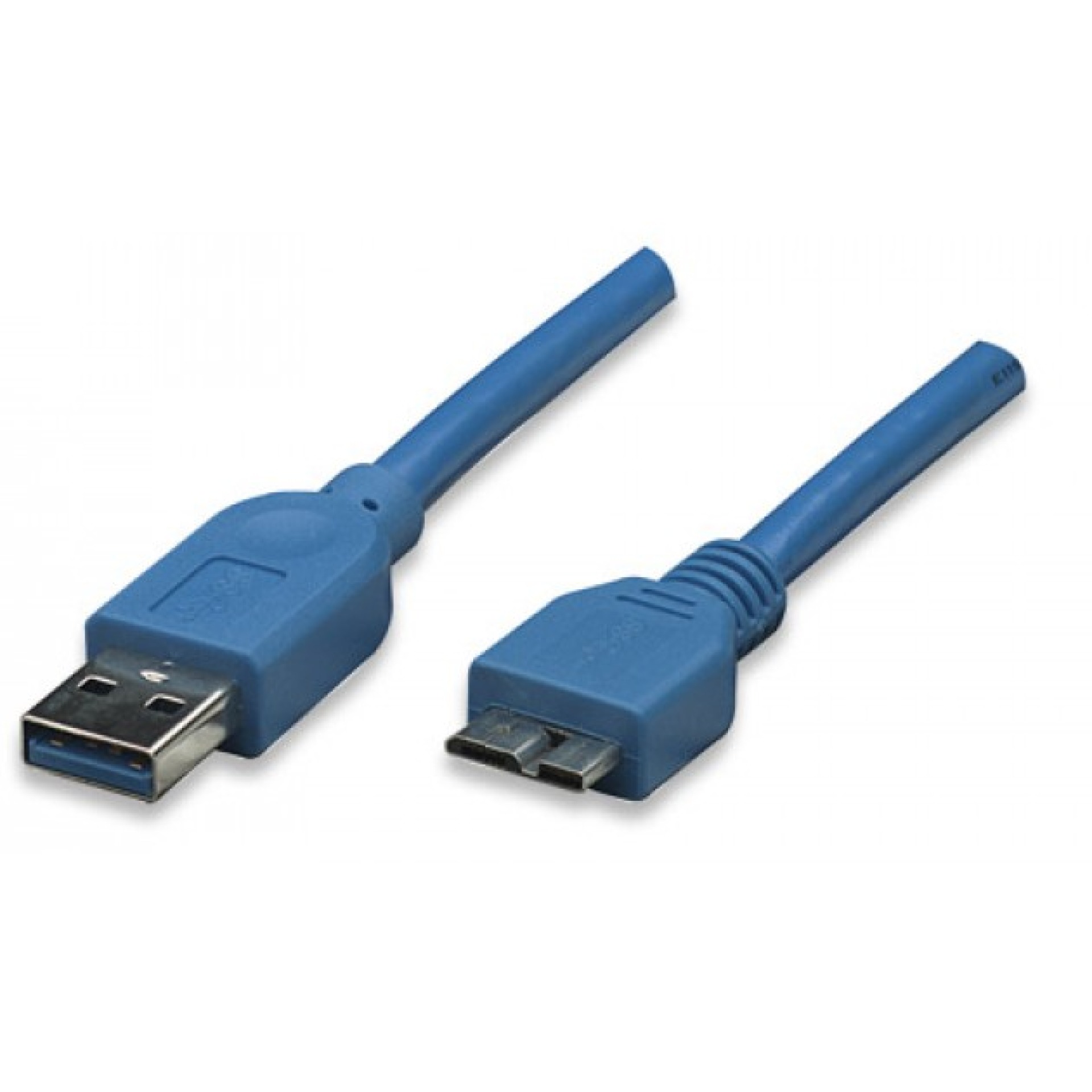 StarTech.com 1 m SuperSpeed USB 3.0 Verlängerungskabel - Stecker/ Buchse -  Blau auf