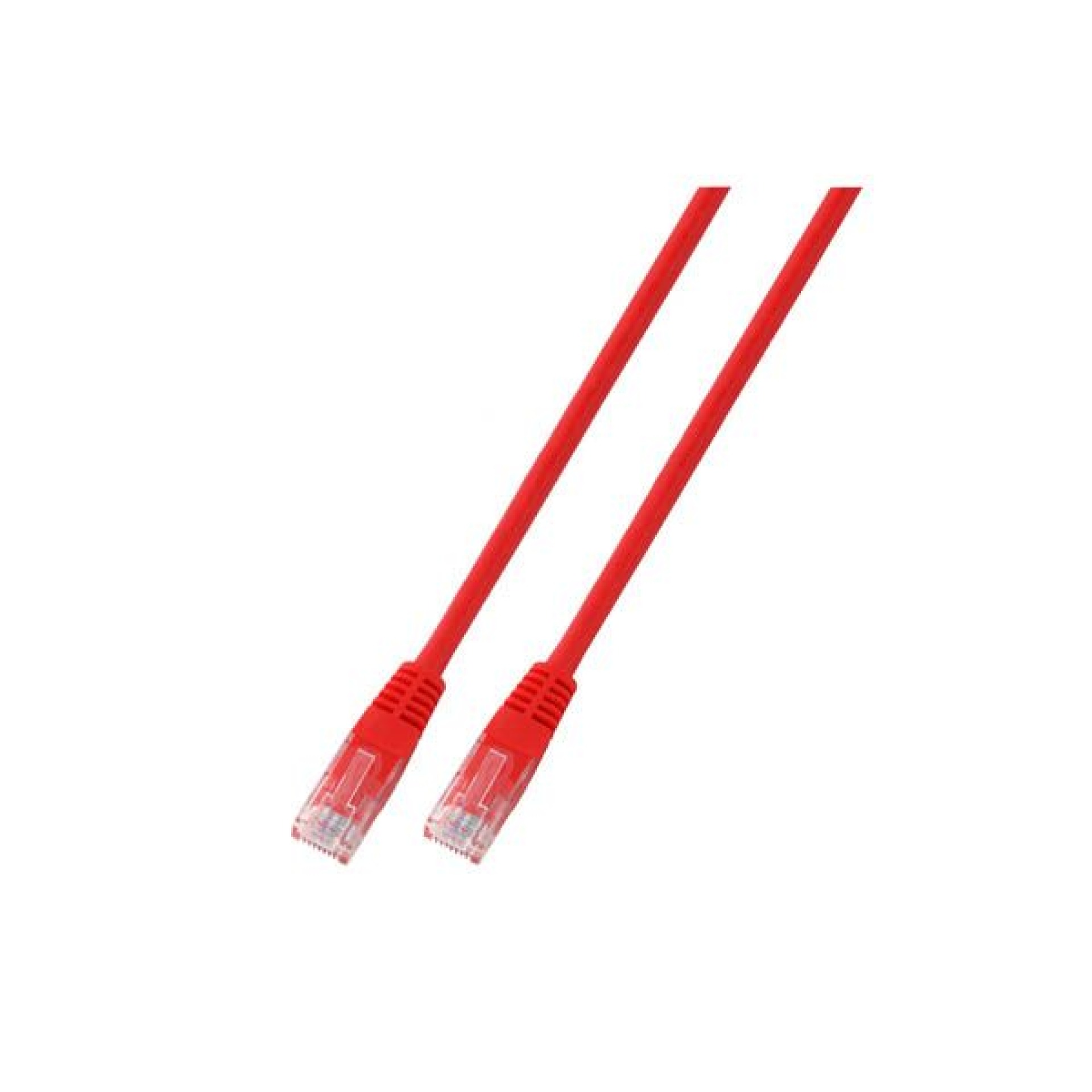 RJ45 Patchkabel U/UTP, Cat.5e, PVC, CCA, 1m, rot