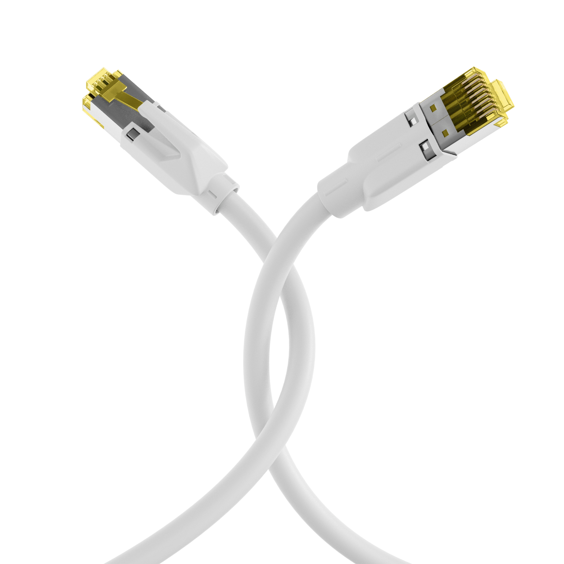 RJ45 Patch Cord Cat.6A S/FTP LSZH Draka UC900 TM31 white 30m