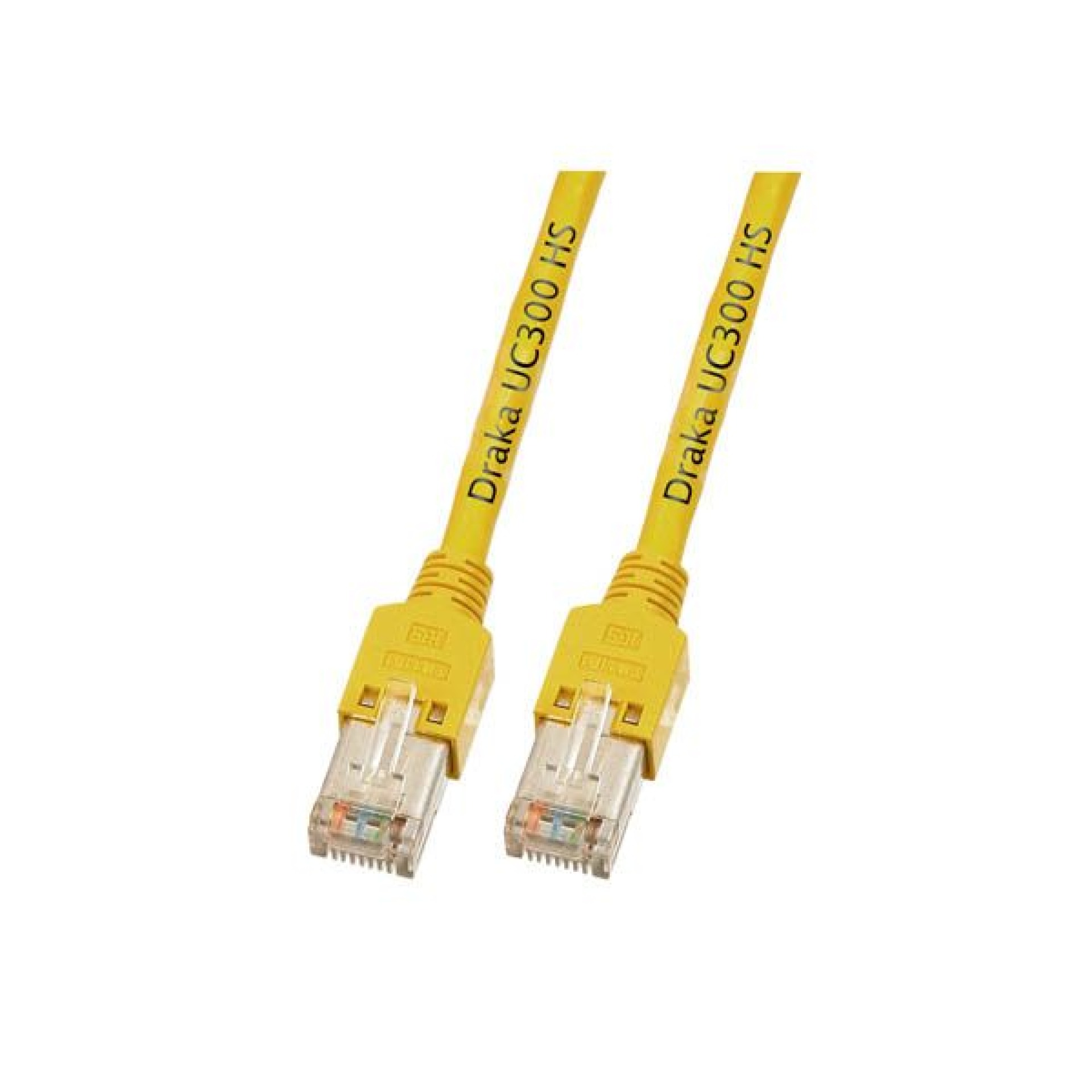 RJ45 Patch cable SF/UTP, Cat.5e, TM11, UC300, 3m, yellow