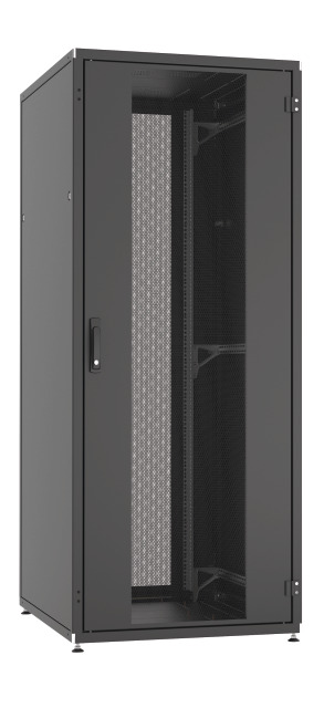 19" Serverschrank PRO 42HE, 600x1200 mm, F+R 1-teilig, RAL7035