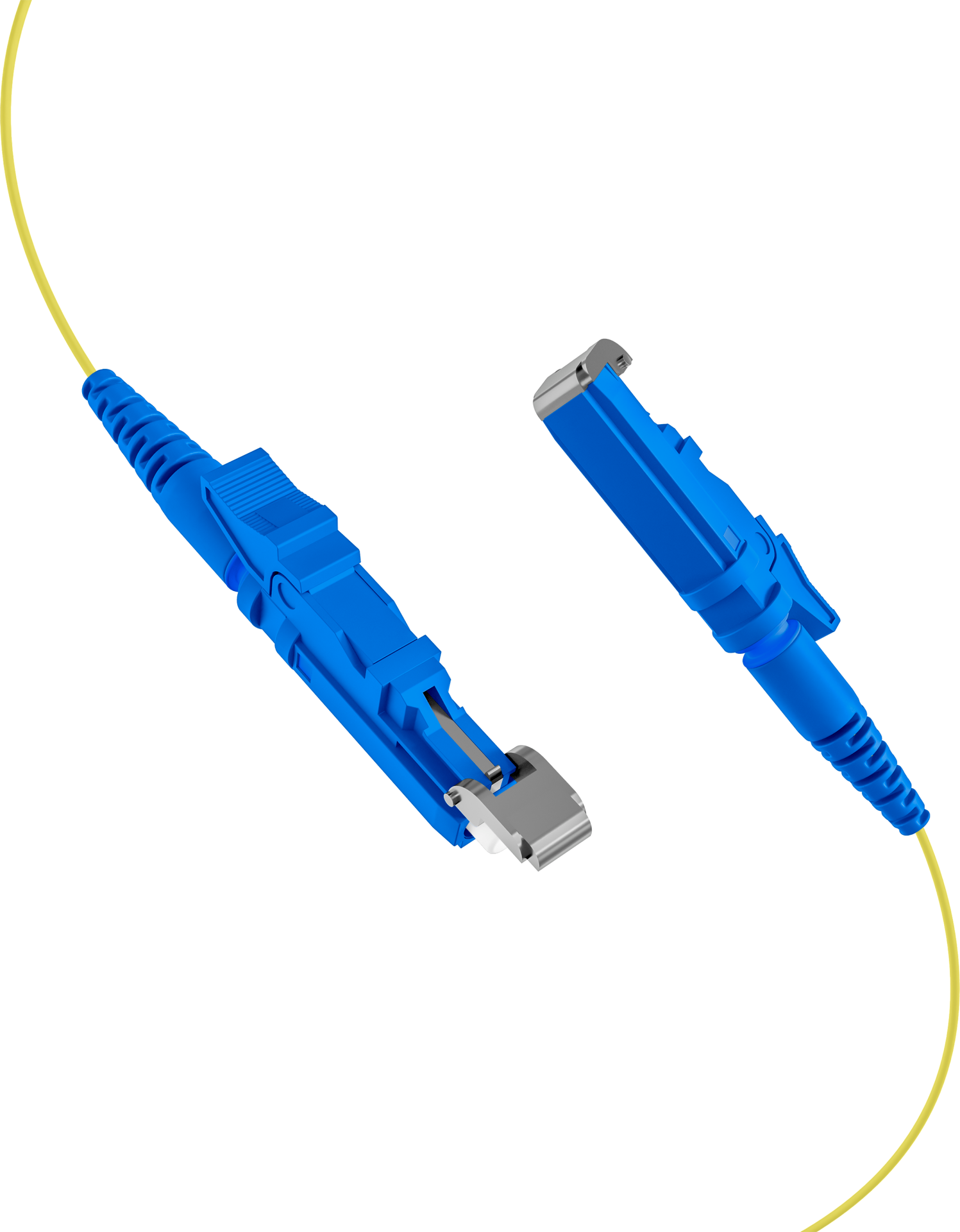 Faserpigtail E2000® OS2 G652D-Gelb 2m - 1 Stück