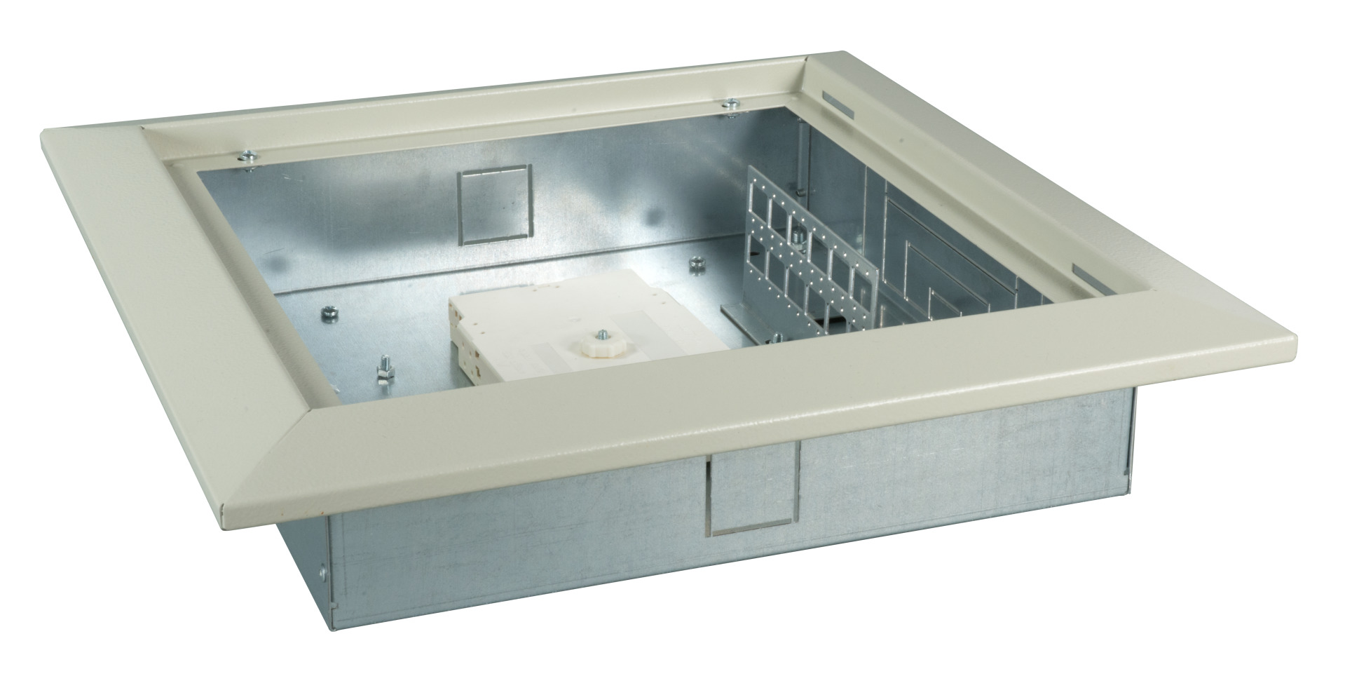 FTTH In Wall Distributor incl. splice cassette and holder for adapters