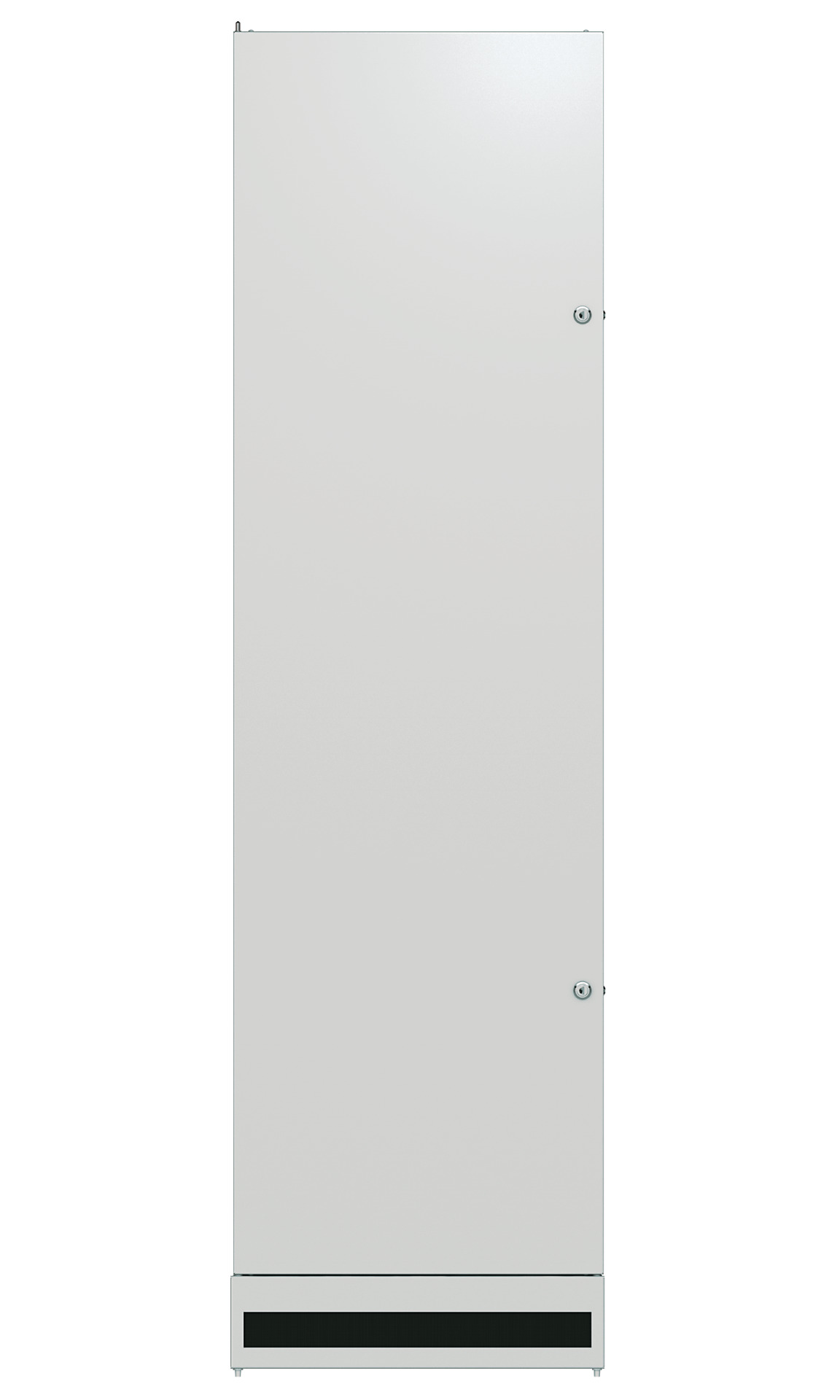 Door for PRO 33U, W=600, Steel, 1-Part, LL, RAL9005, Rear Door