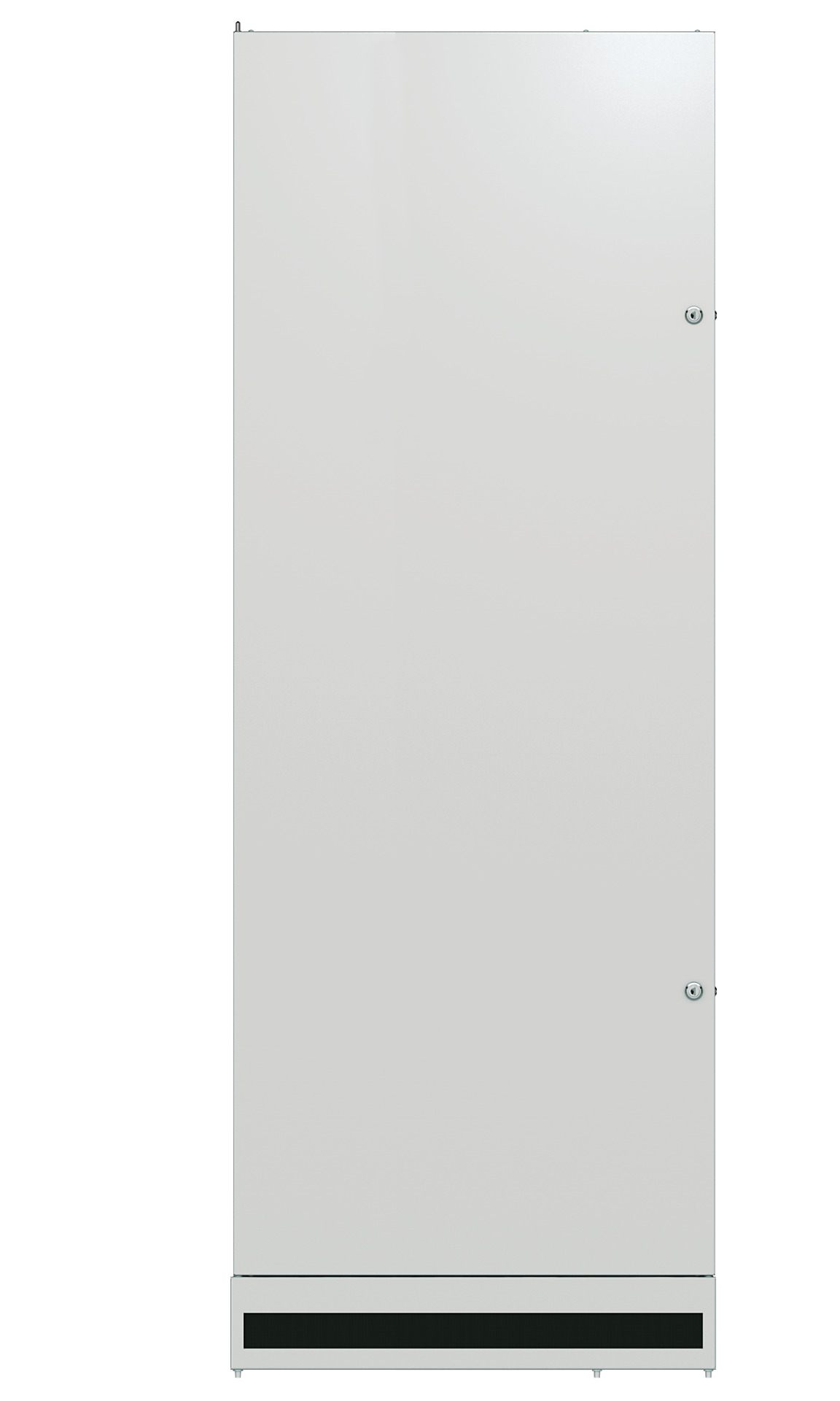 Door for PRO 24U, W=800, Steel, 1-Part, LL, RAL9005, Rear Door