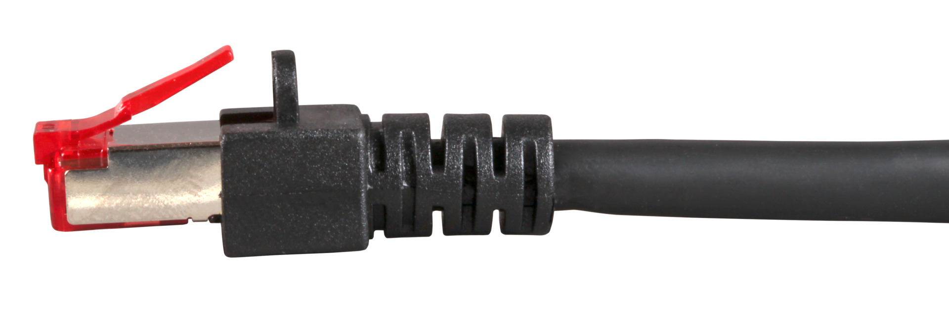 RJ45 Patchkabel S/FTP, Cat.6, LSZH,,0.15m, schwarz
