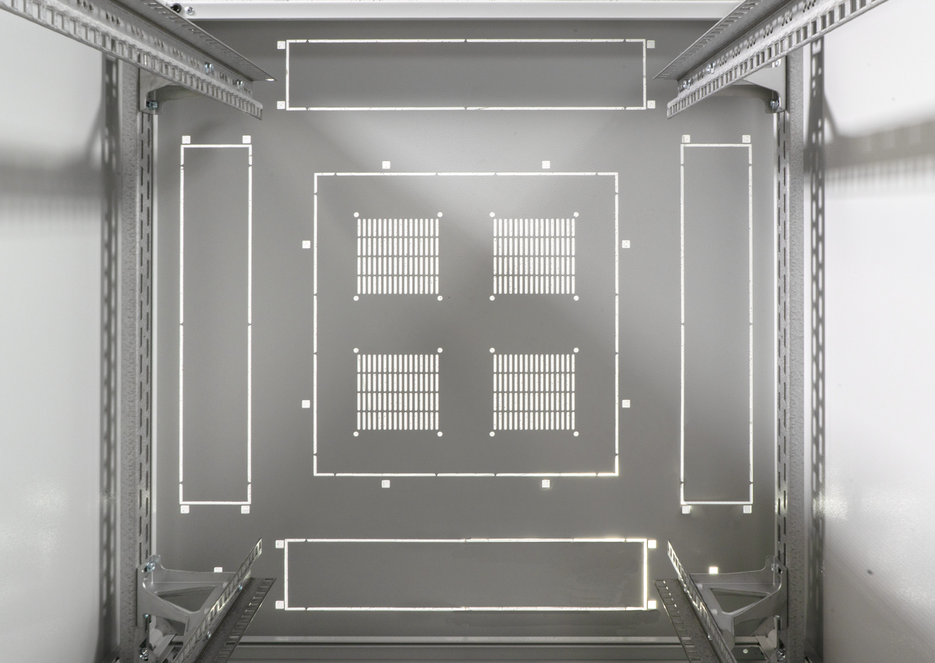 Network Cabinet PRO 47U, 800x1200 mm, RAL7035