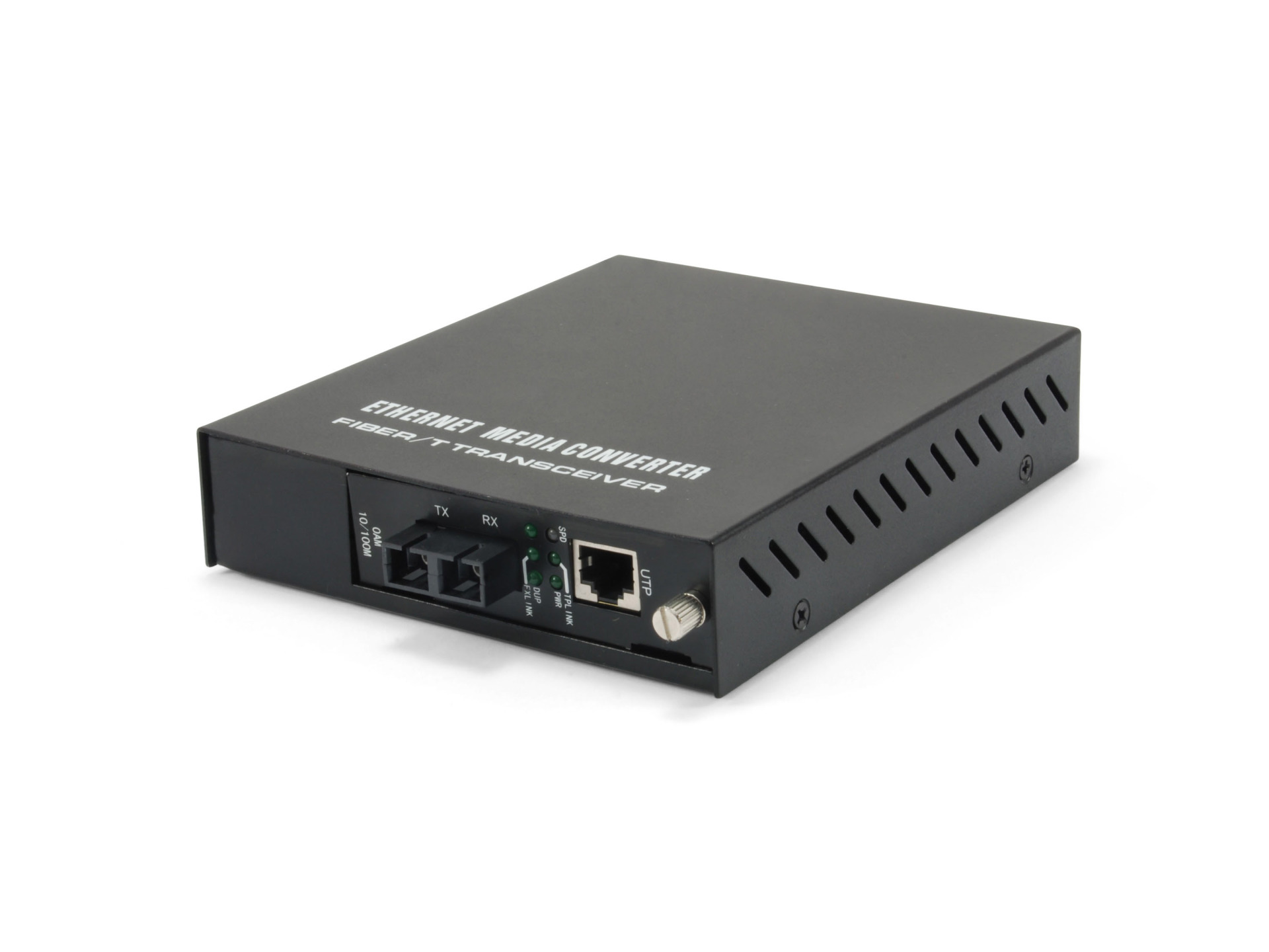 RJ45 to SC Managed Fast Ethernet Media Konverter, SM Fiber 20km