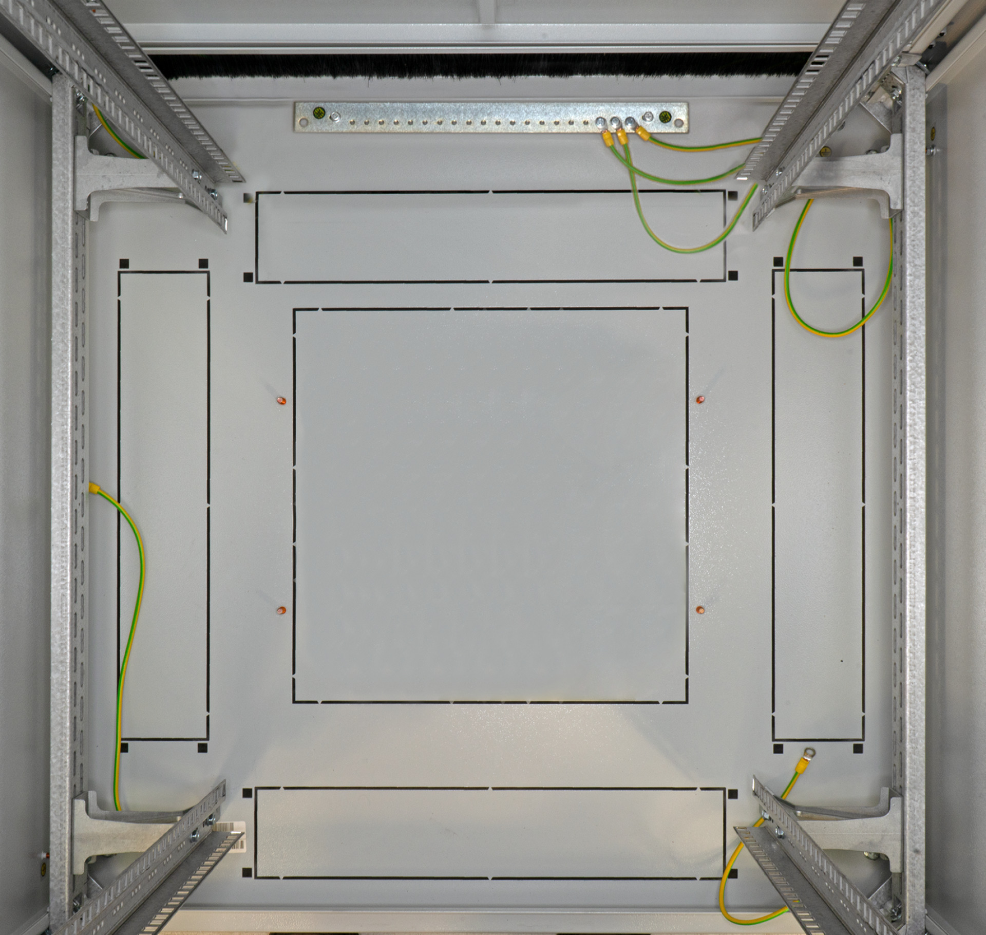 19" Netzwerkschrank PRO-Modular 42HE, 800x600 mm, RAL7035