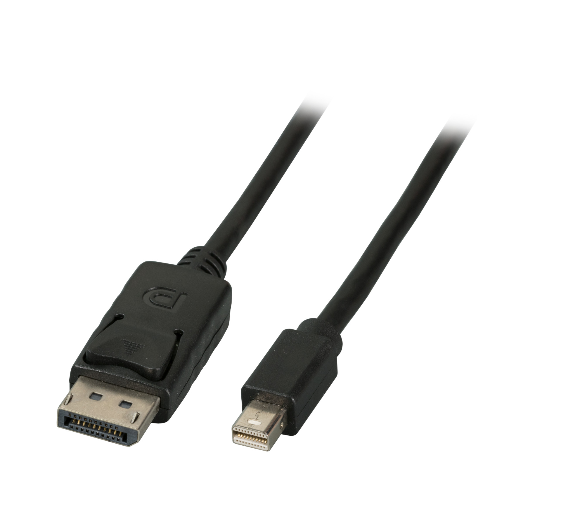 Mini DisplayPort – DisplayPort Kabel, St-St, 1m, schwarz