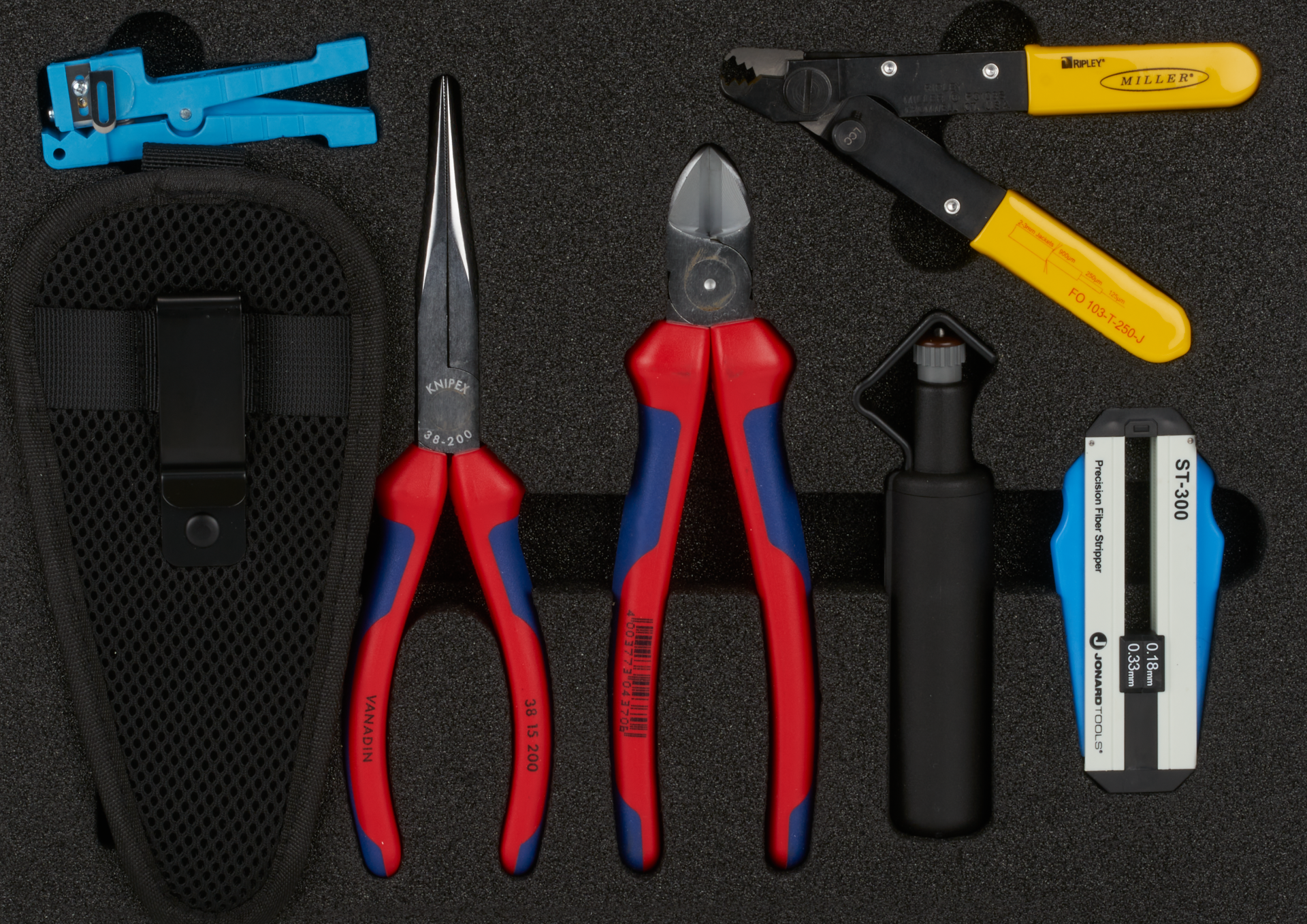 Professional Fiber Optic Tool Case