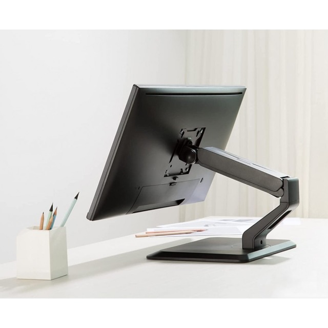 Desk stand for 1 Touchscreen 17-32'', Black