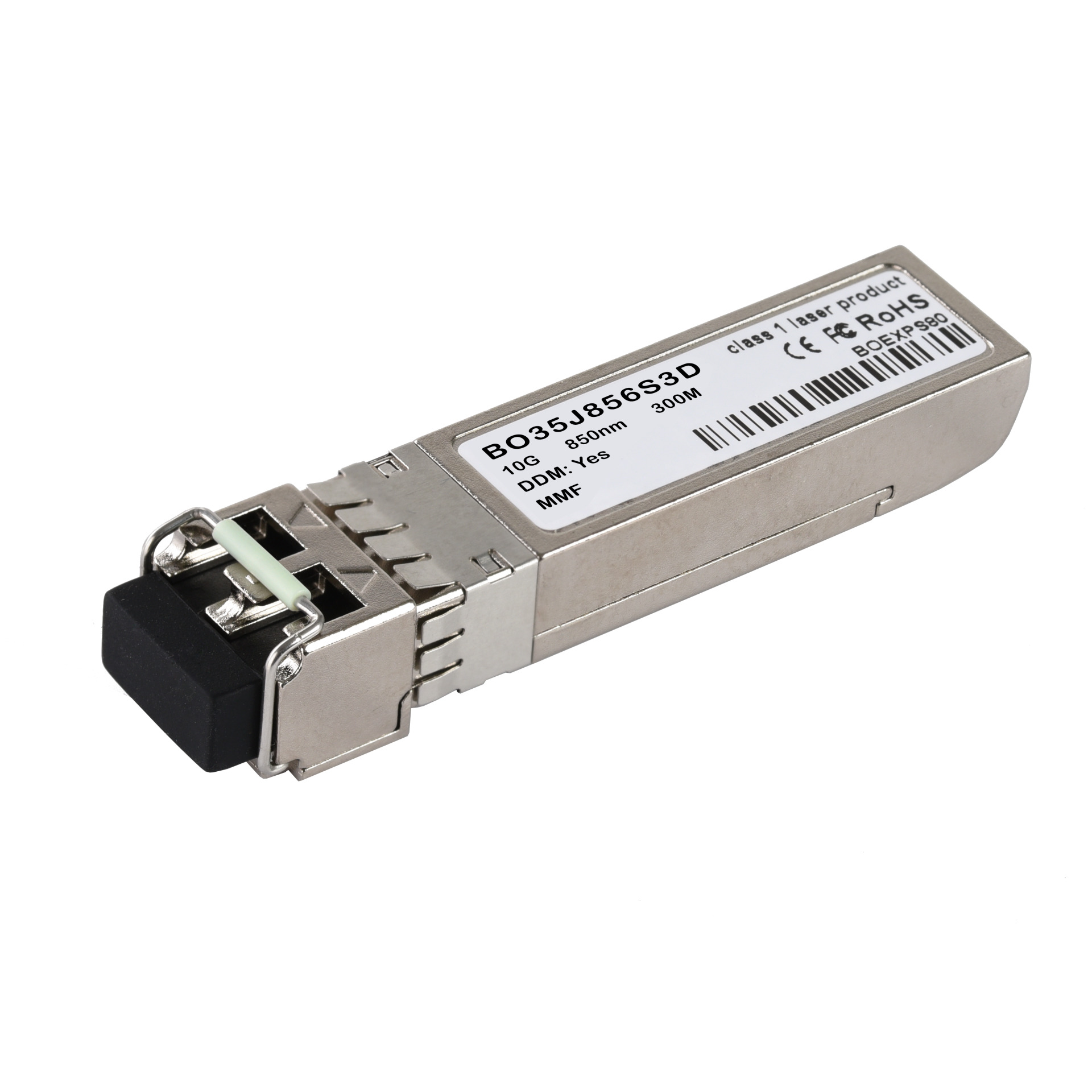 SFP+ 10G Ethernet, MM, 10G-SR, 300m, 850nm, LC dplx, DDM