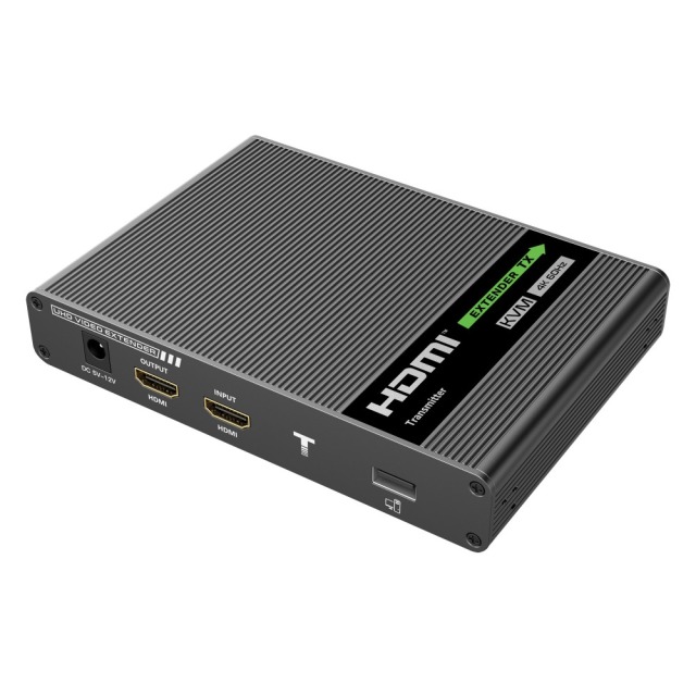 HDMI KVM Extender über Netzwerkkabel, max. 70m, 4K 60 Hz