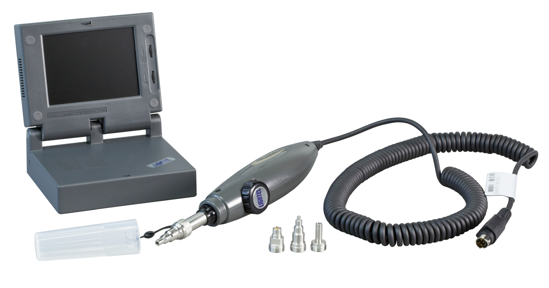 Fiber Optic Inspection Microscope for 2,5mm and 1,25mm ferrules