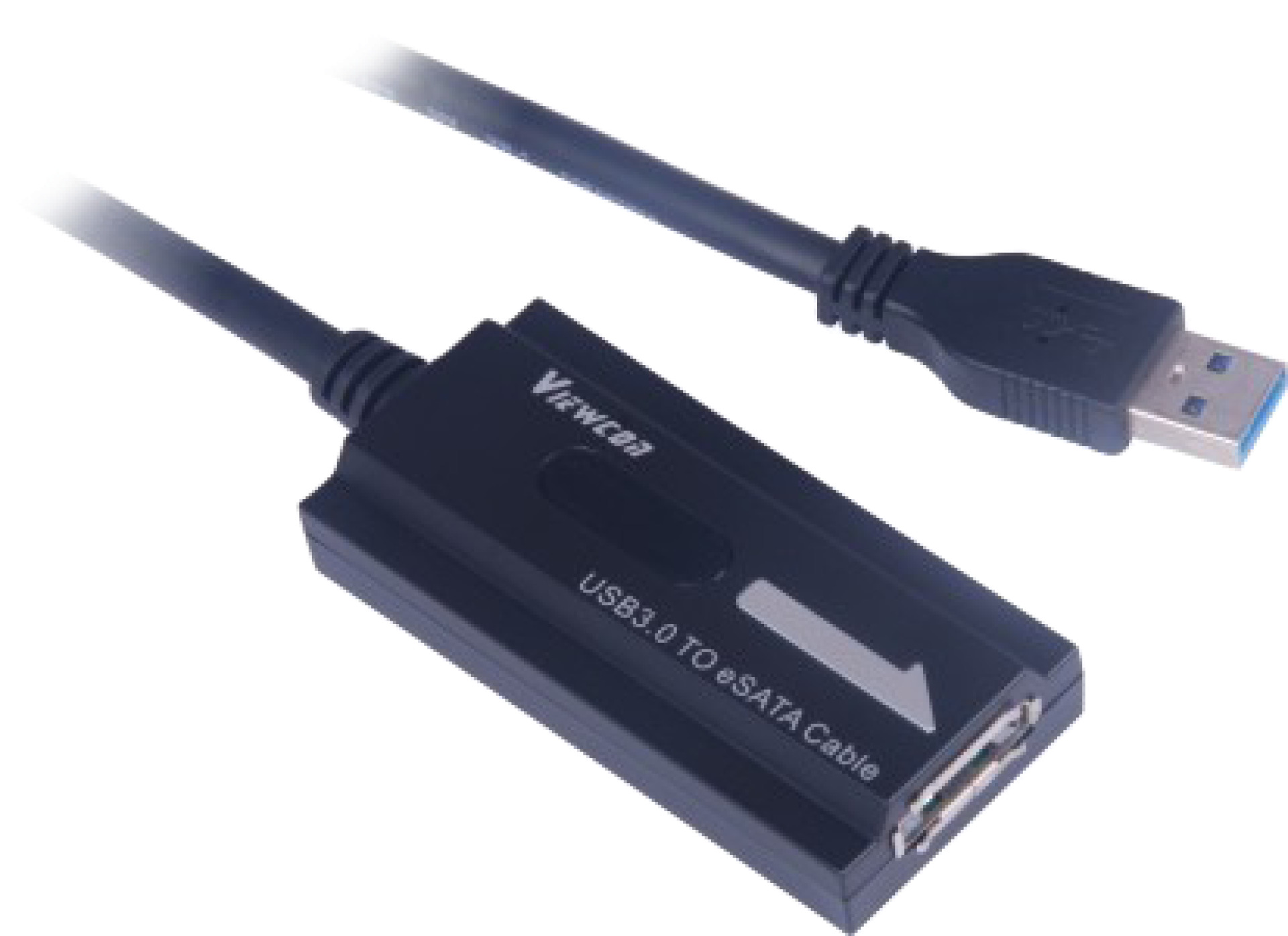 USB 3.0 Adapter, USB A- eSATA II, St.-Bu., 0,3m
