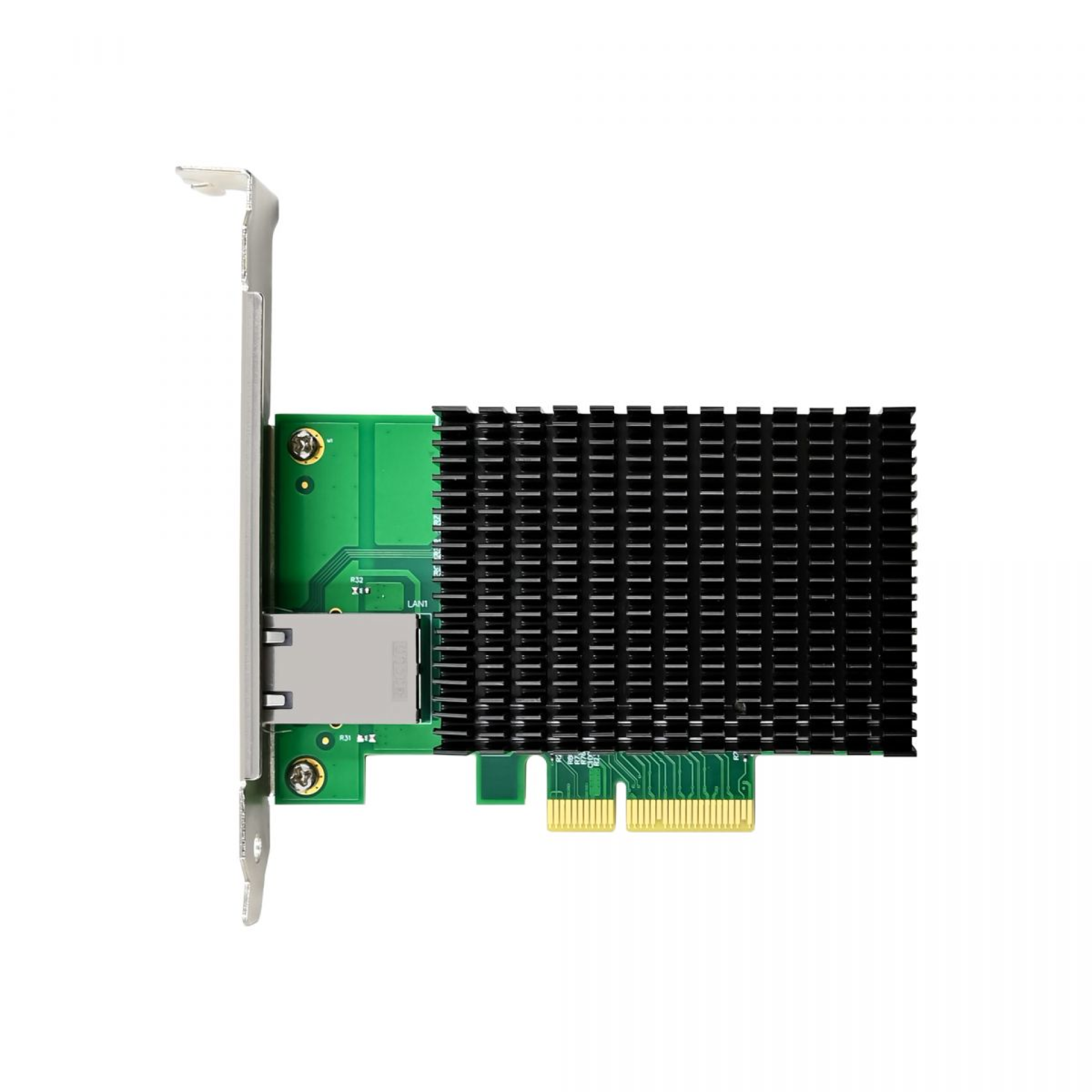 10-Gigabit PCIe network card, 1xRJ45