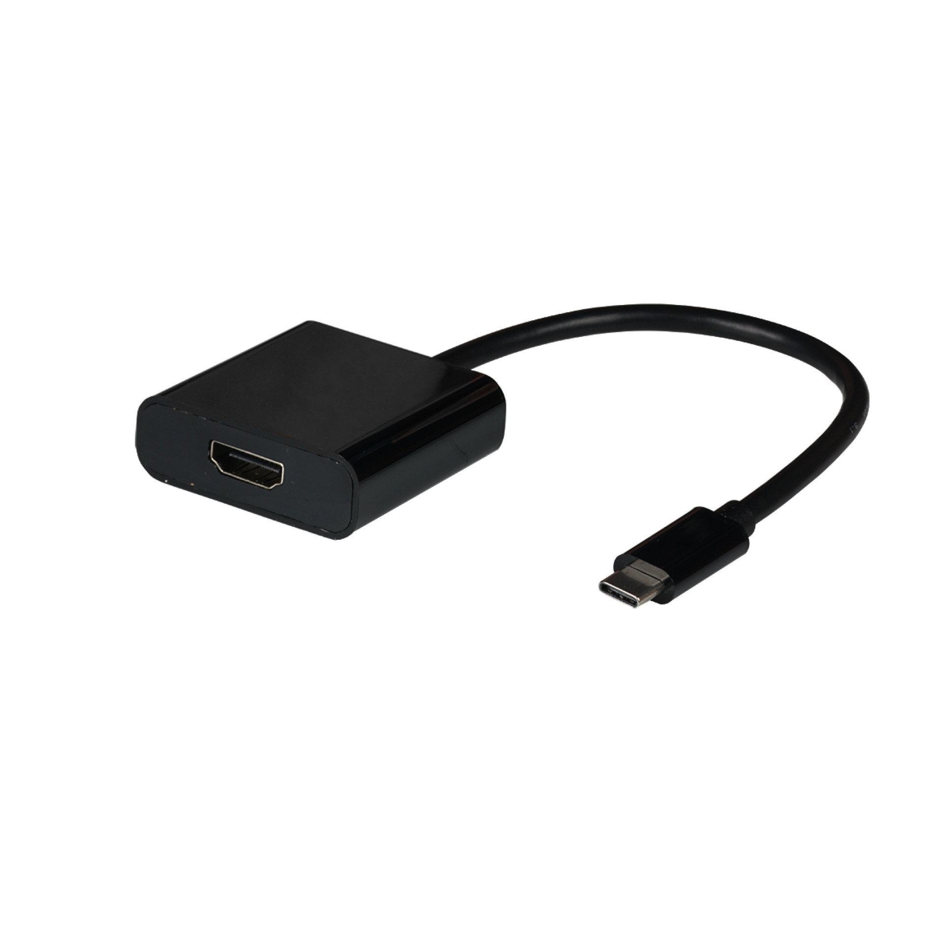 USB Typ-C - HDMI Adapter, 4K30Hz, schwarz