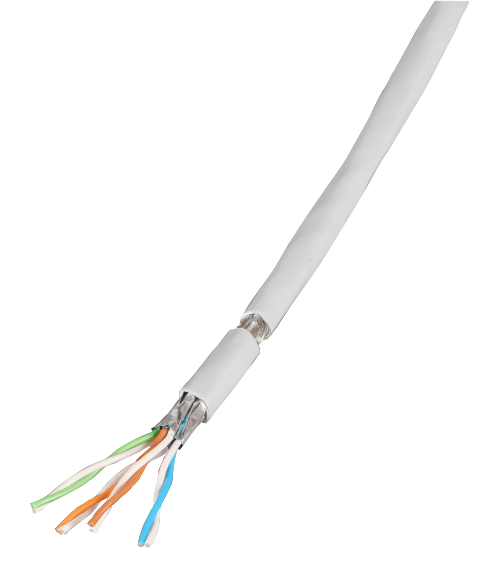 Patchkabel Cat.7 PiMF UC900MHz SS27 4P, FRNC-B, grau