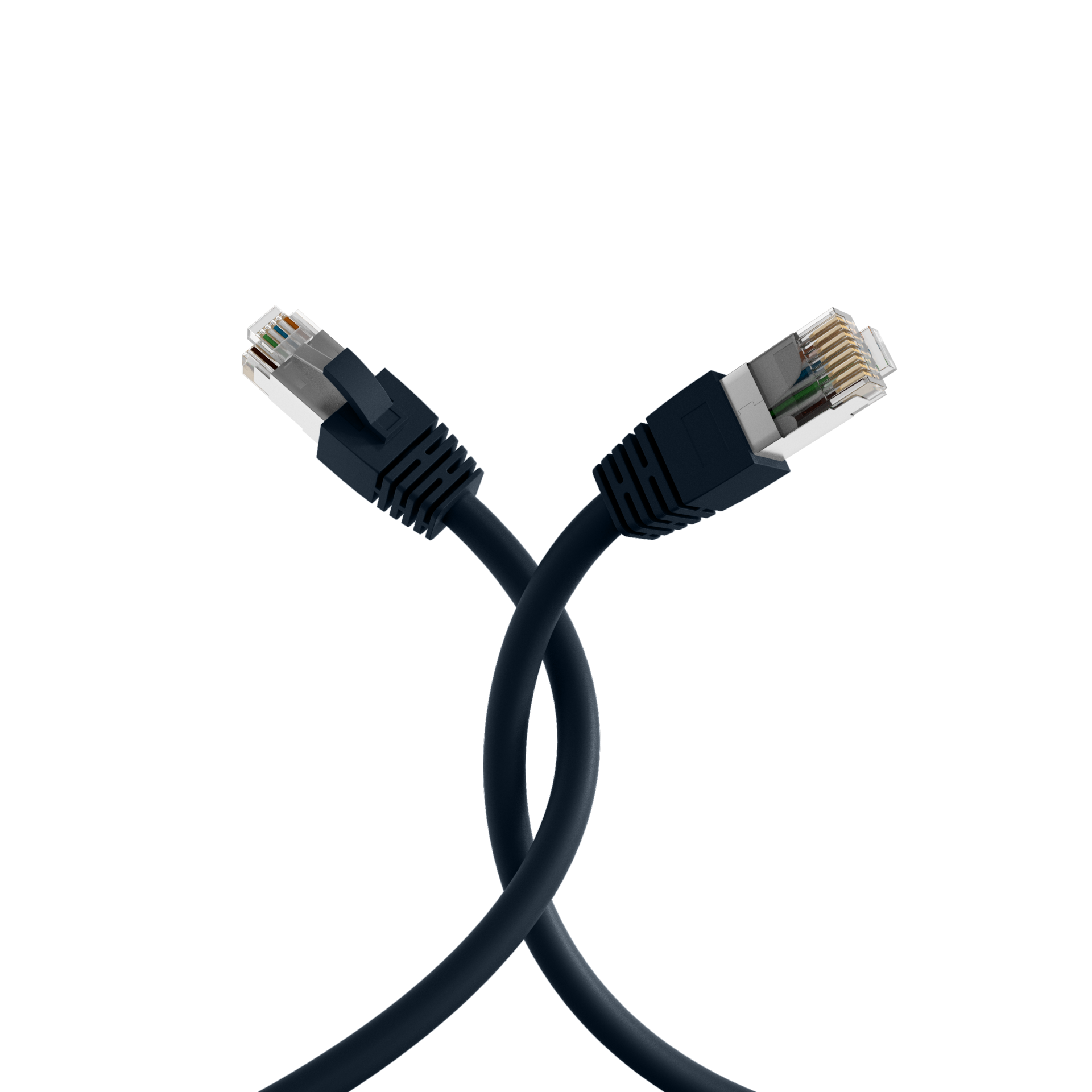 RJ45 Patch Cord Cat.8.1 S/FTP LSZH BC black 5m