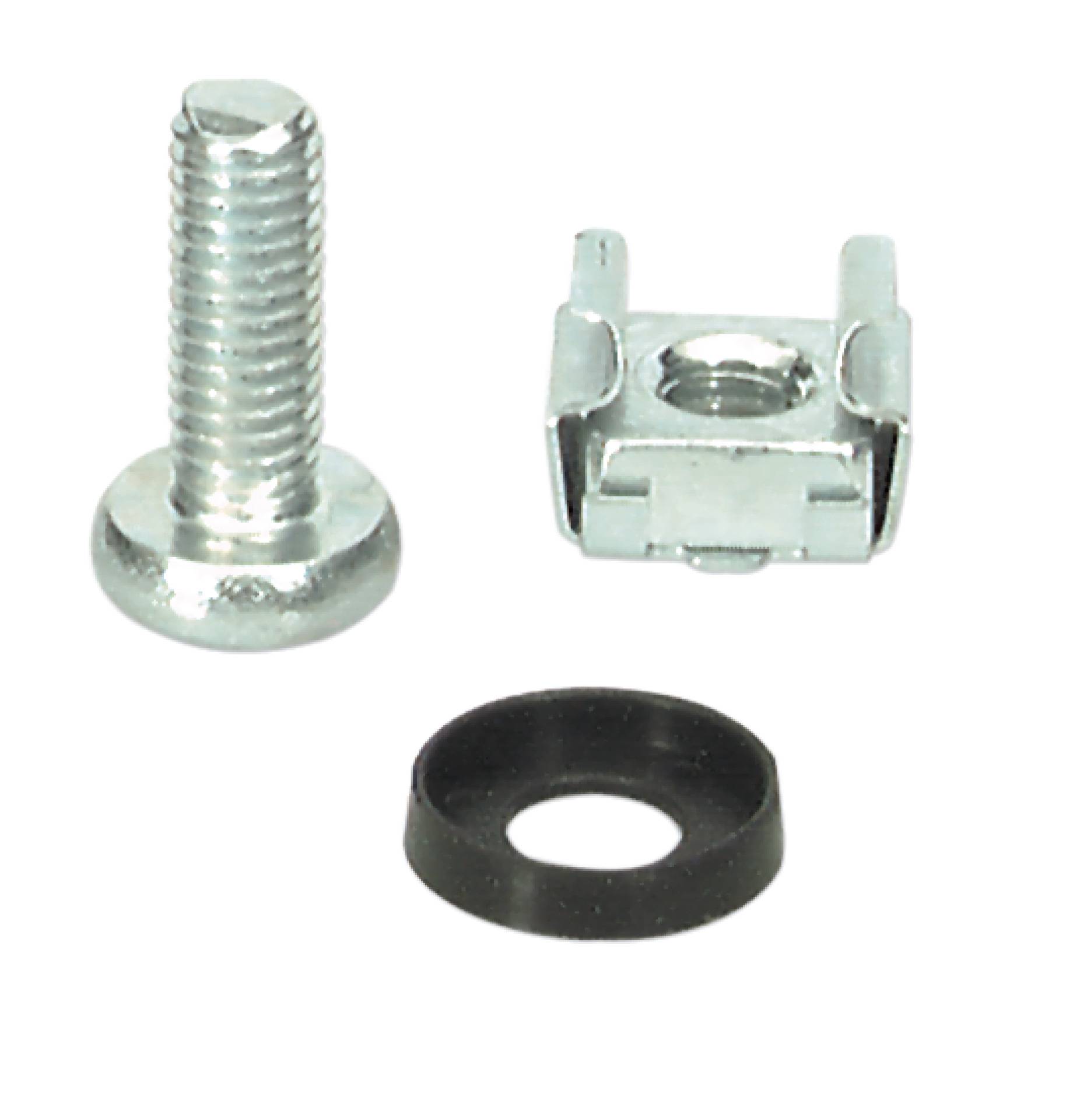Cage Nut Set 20 x M6, HQ, komplett