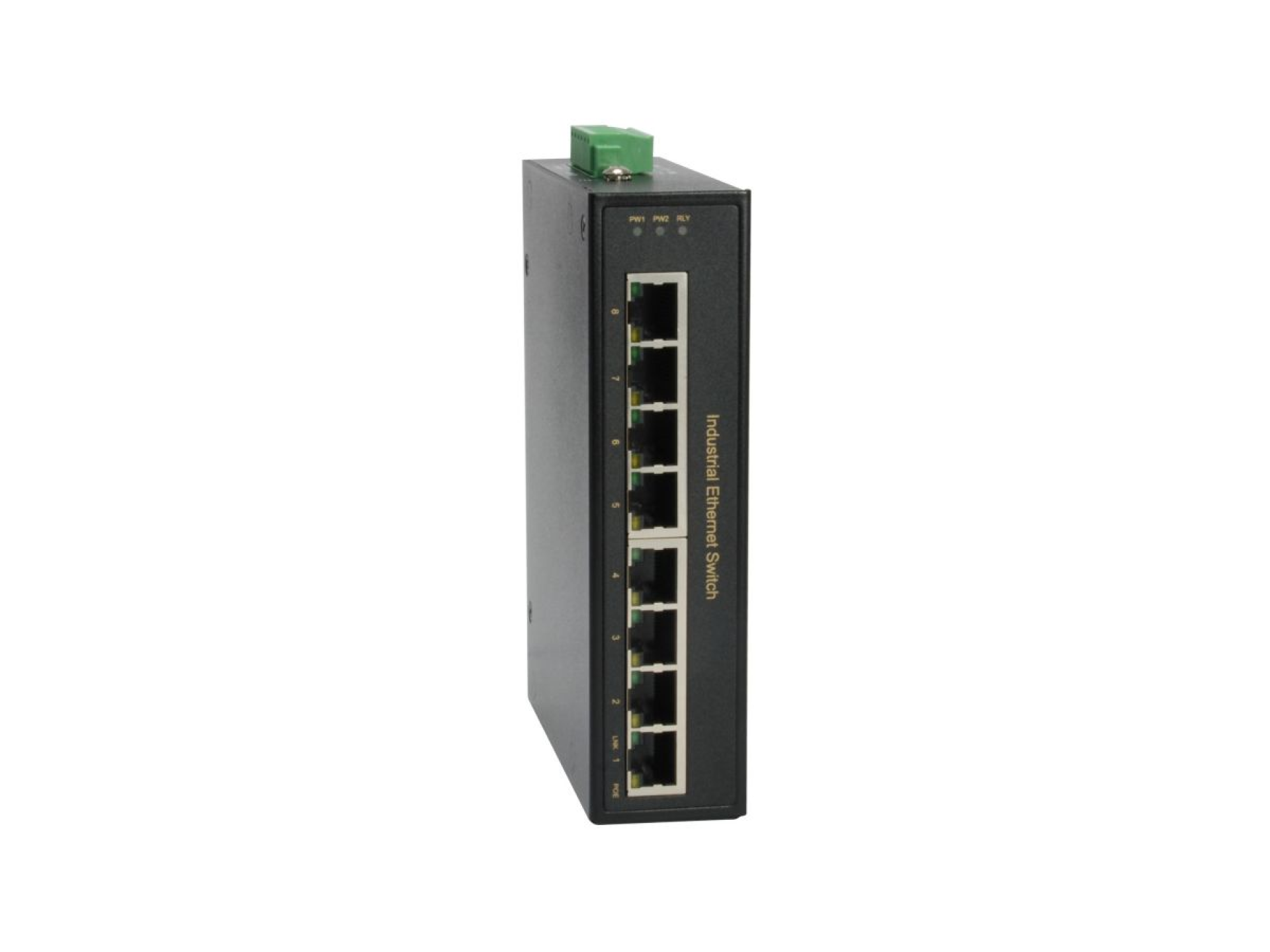 5-Port Fast Ethernet Industrial Switch DIN-Schiene PoE