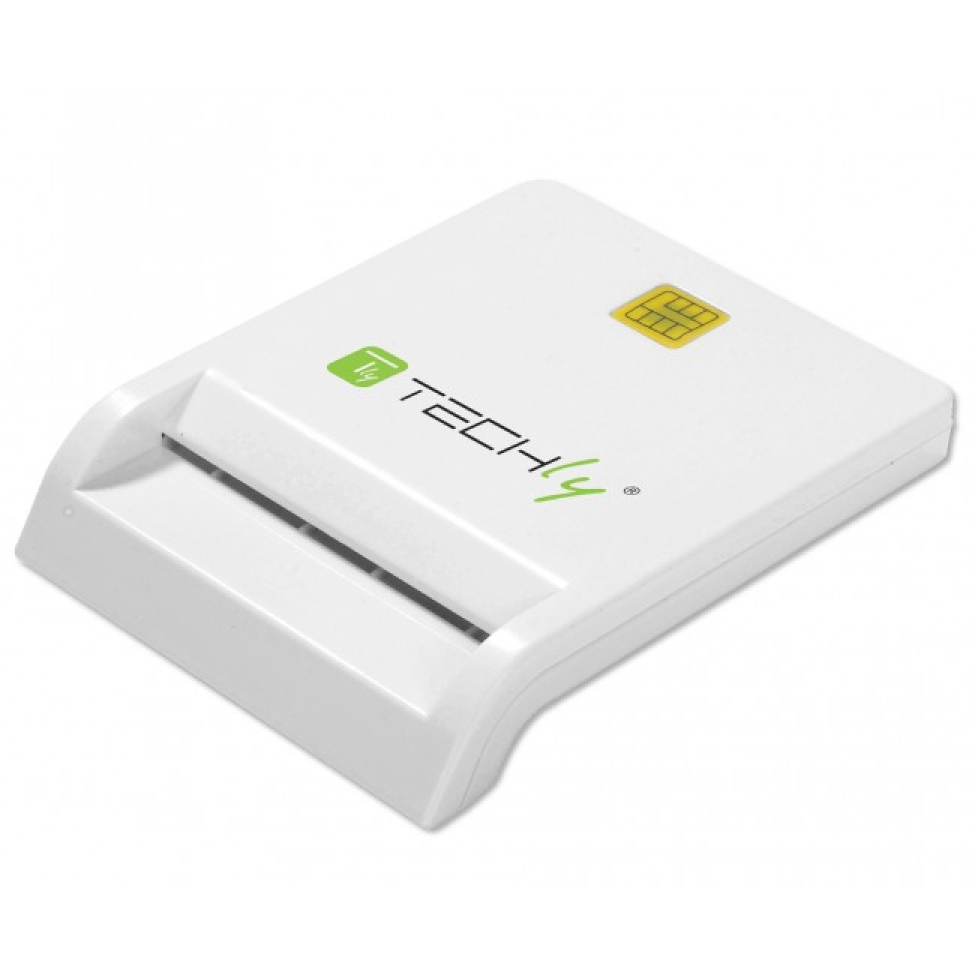 USB-C Stecker Chipkartenleser, weiß,